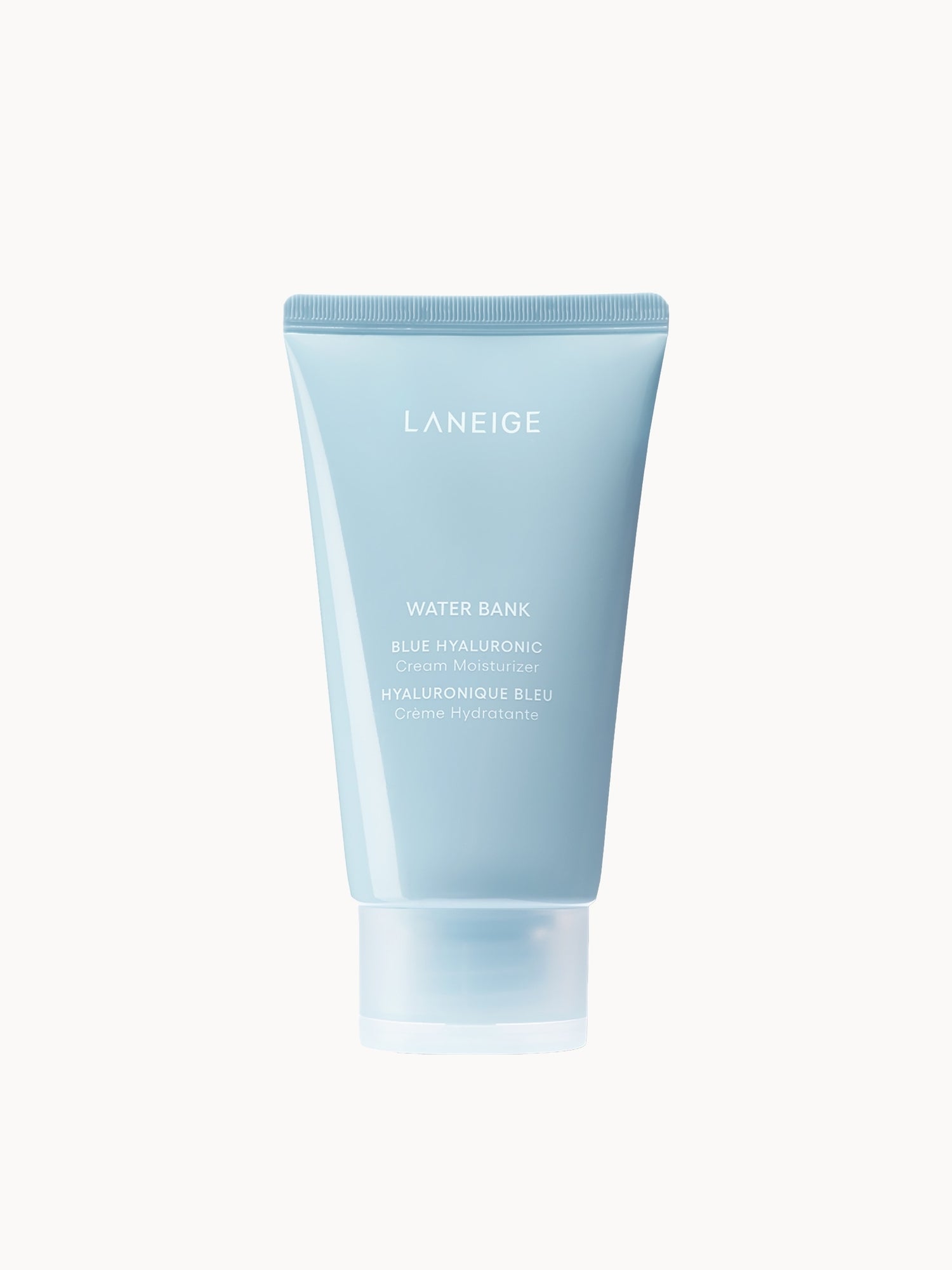 LANEIGE Water Bank Blue Hyaluronic Cream Moisturiser LANEIGE — textura e acabamento