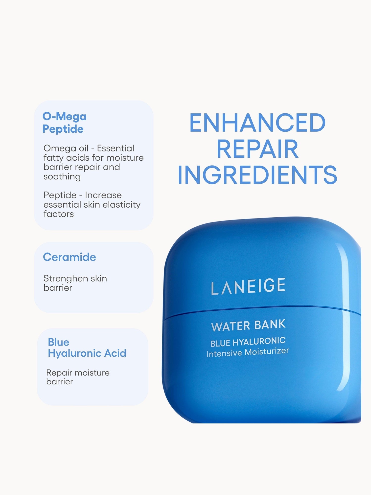 LANEIGE Water Bank Blue Hyaluronic Intensive Moisturiser Refill 50ml LANEIGE — detalhe 7