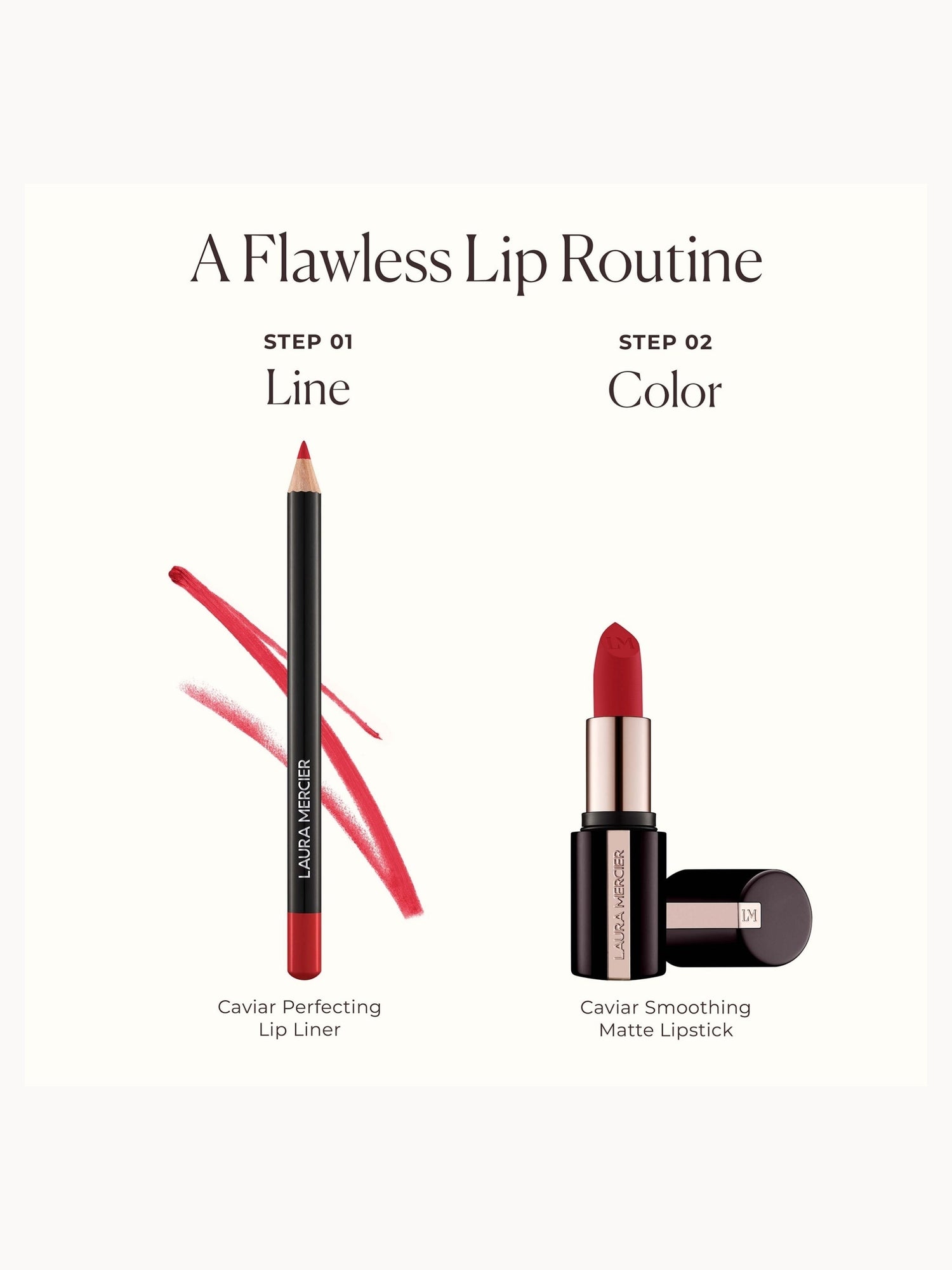 Laura Mercier Caviar Smoothing Matte Lipstick 3.4g (Various Shades) Laura Mercier — detalhe 8