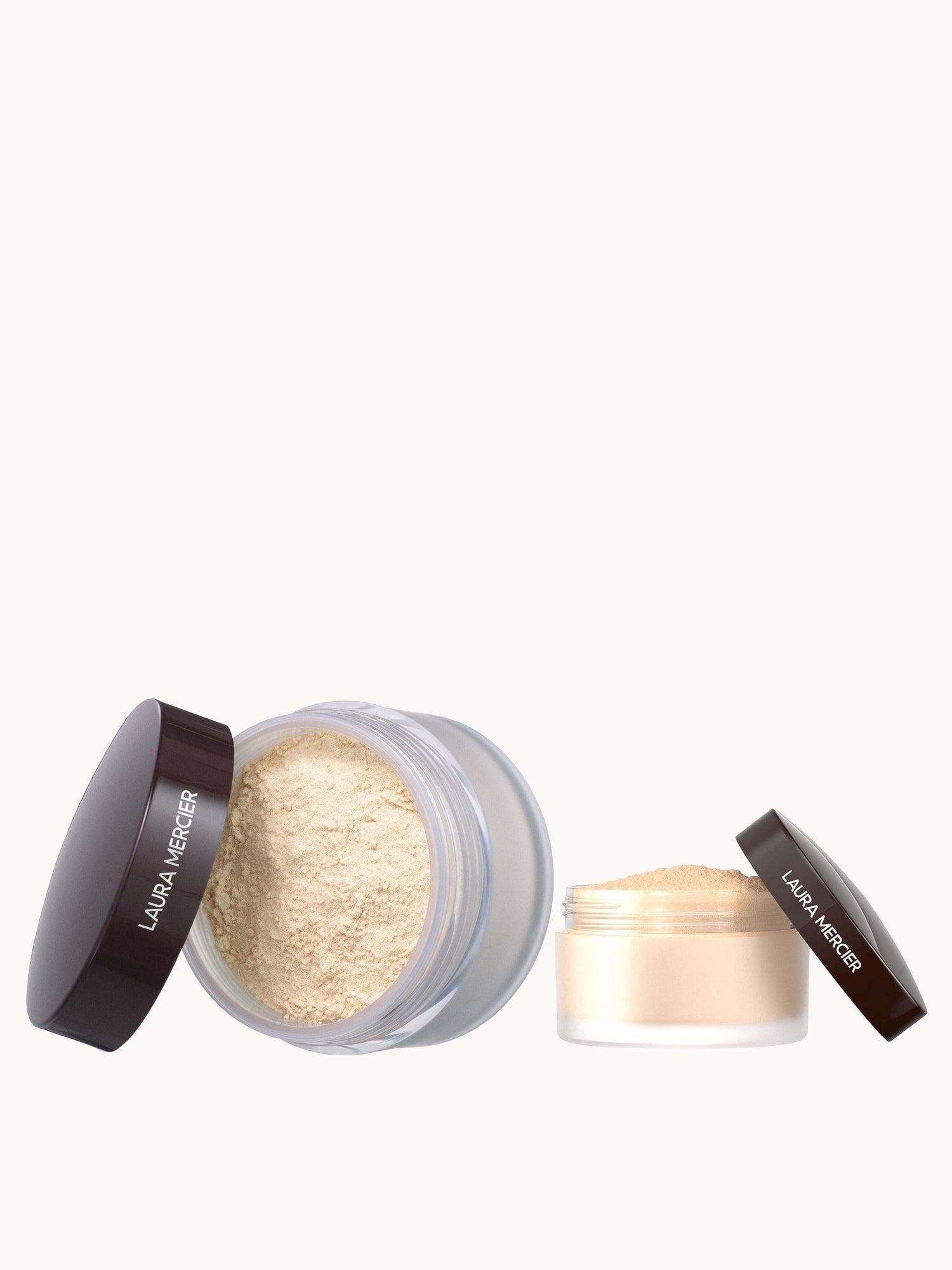 Laura Mercier Translucent Loose Setting Powder Home & Away Duo (Various Shades) Laura Mercier — textura e acabamento