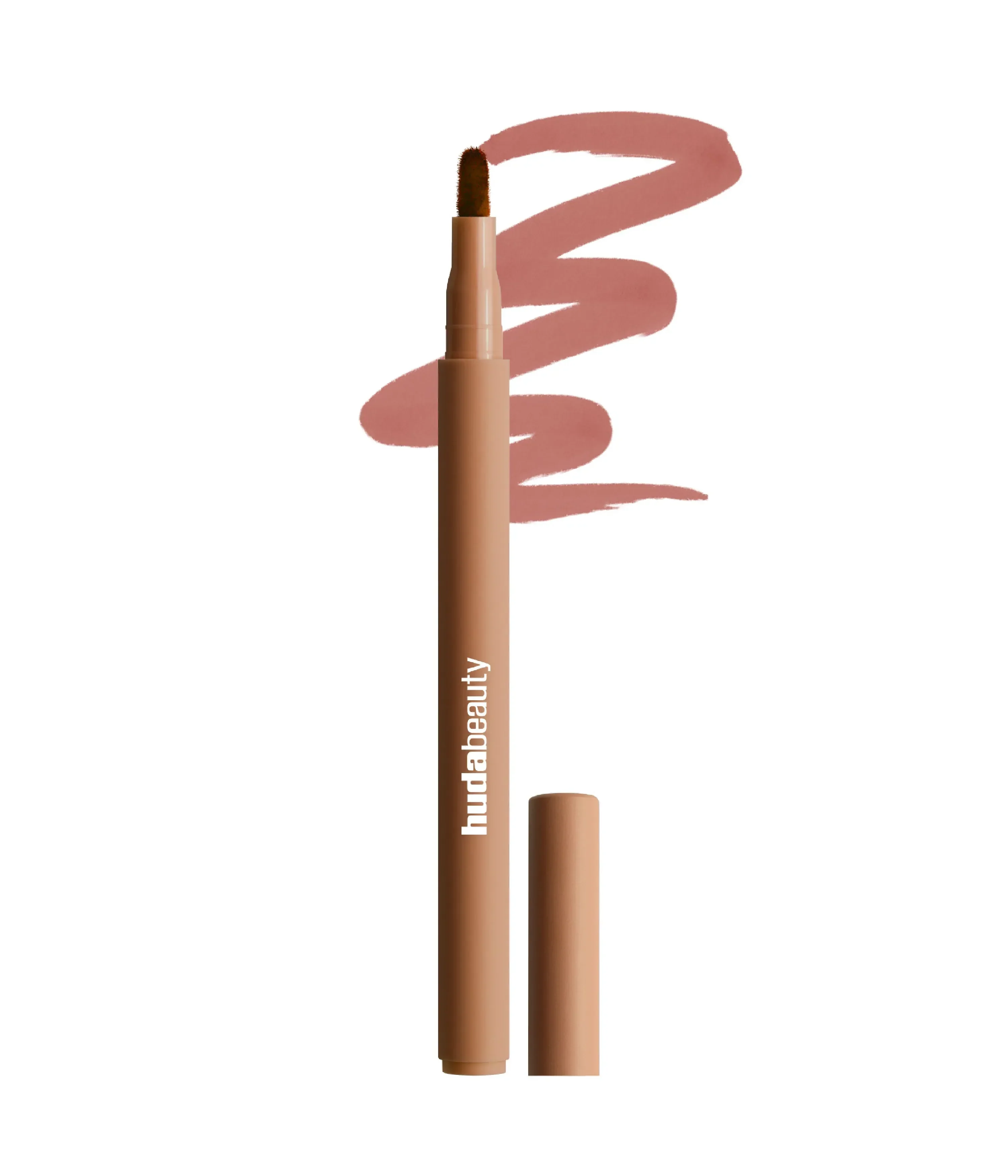 Lip Contour Stain Huda Beauty — textura e acabamento