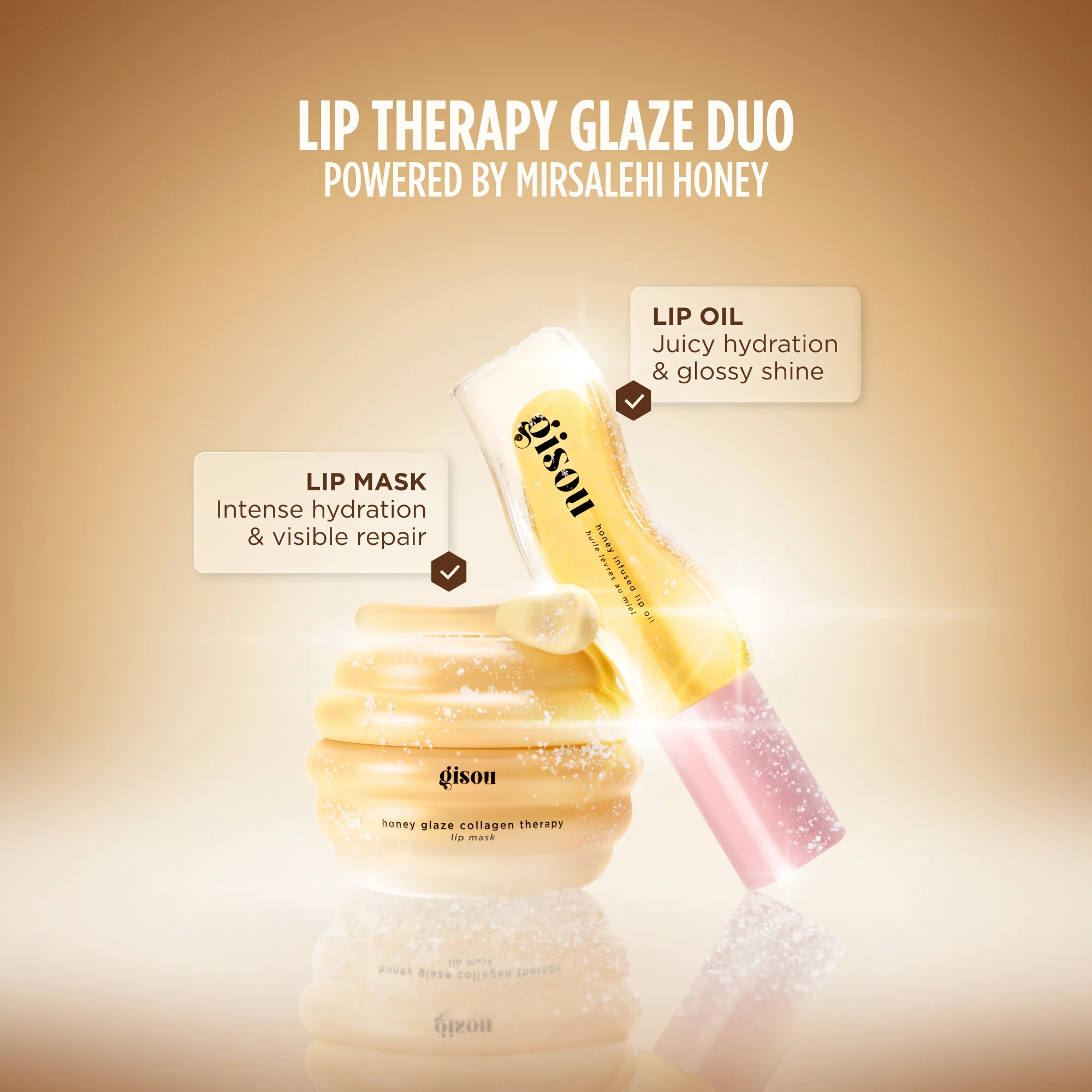 Lip Therapy Glaze Duo Gisou — detalhe 3
