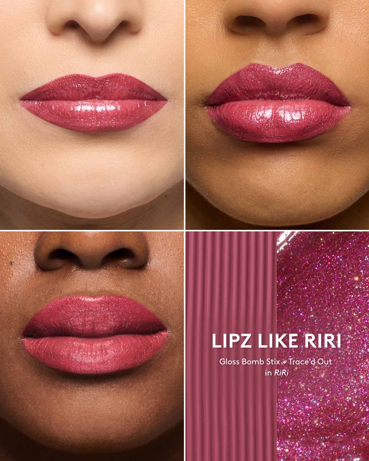 Embalagem de Lipz Like Riri 2 Piece Lip Set + Sharpener em Luanda, Angola - Cosméticos de Luxo Seth