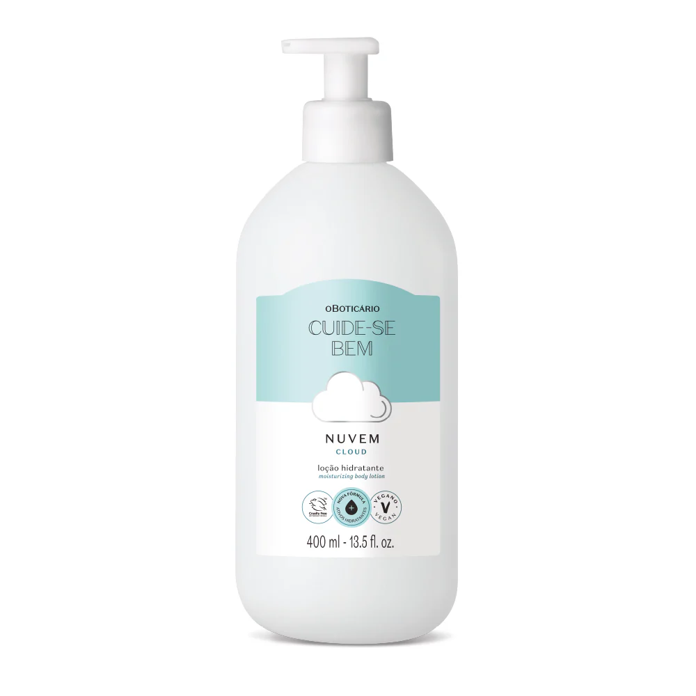 Loção Hidratante Corporal Cuide-se Bem Nuvem, 400ml