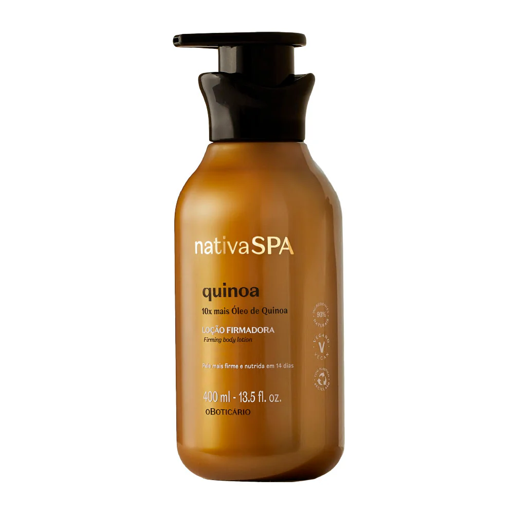 Loção Refirmante Corporal Nativa Spa Quinoa, 400ml