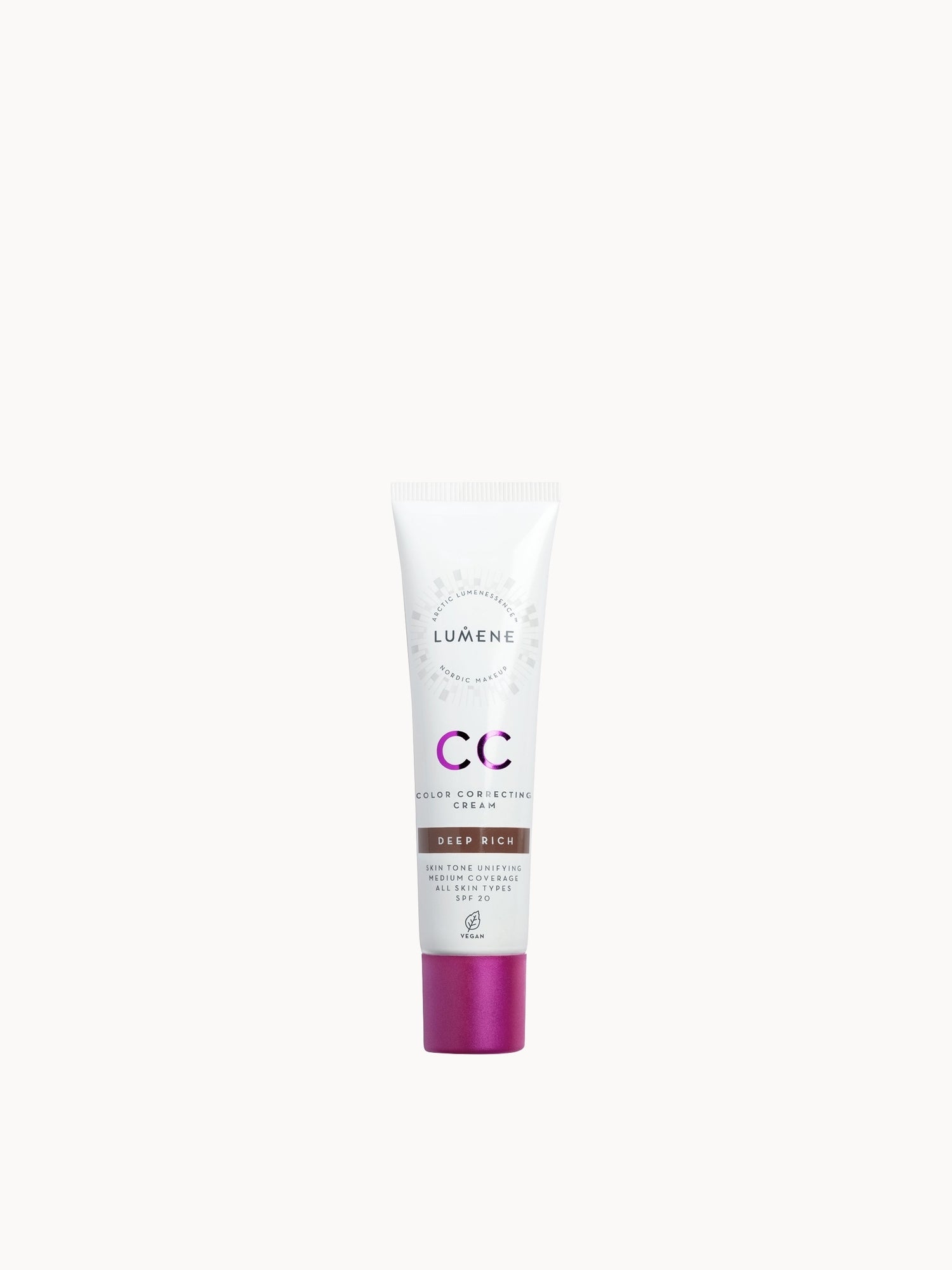 Lumene CC Colour Correcting Cream SPF20 30ml (Various Shades) — embalagem e produto