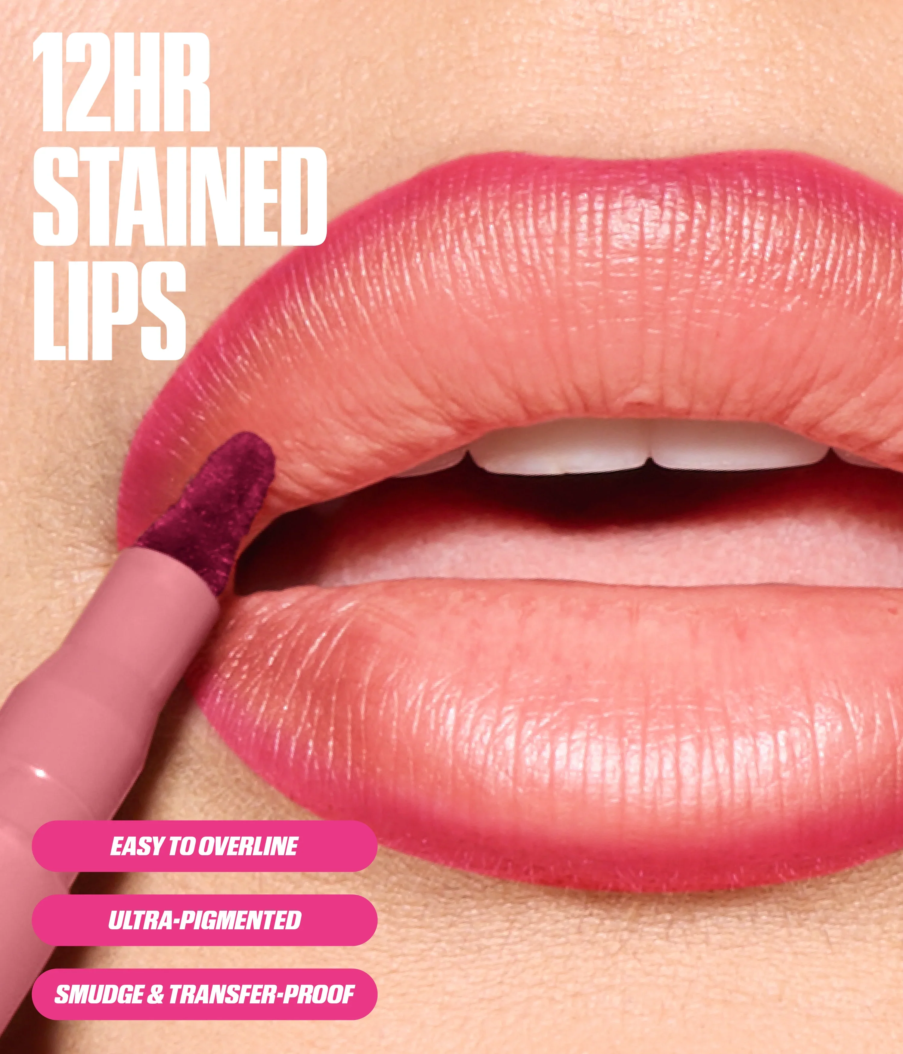 Makeout Sesh Lip Duo Peachy Nudes Huda Beauty — detalhe 4