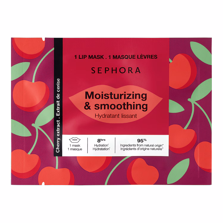 Mascarilla labial de cereza - Labios hidratados y lisos en 5 minutos