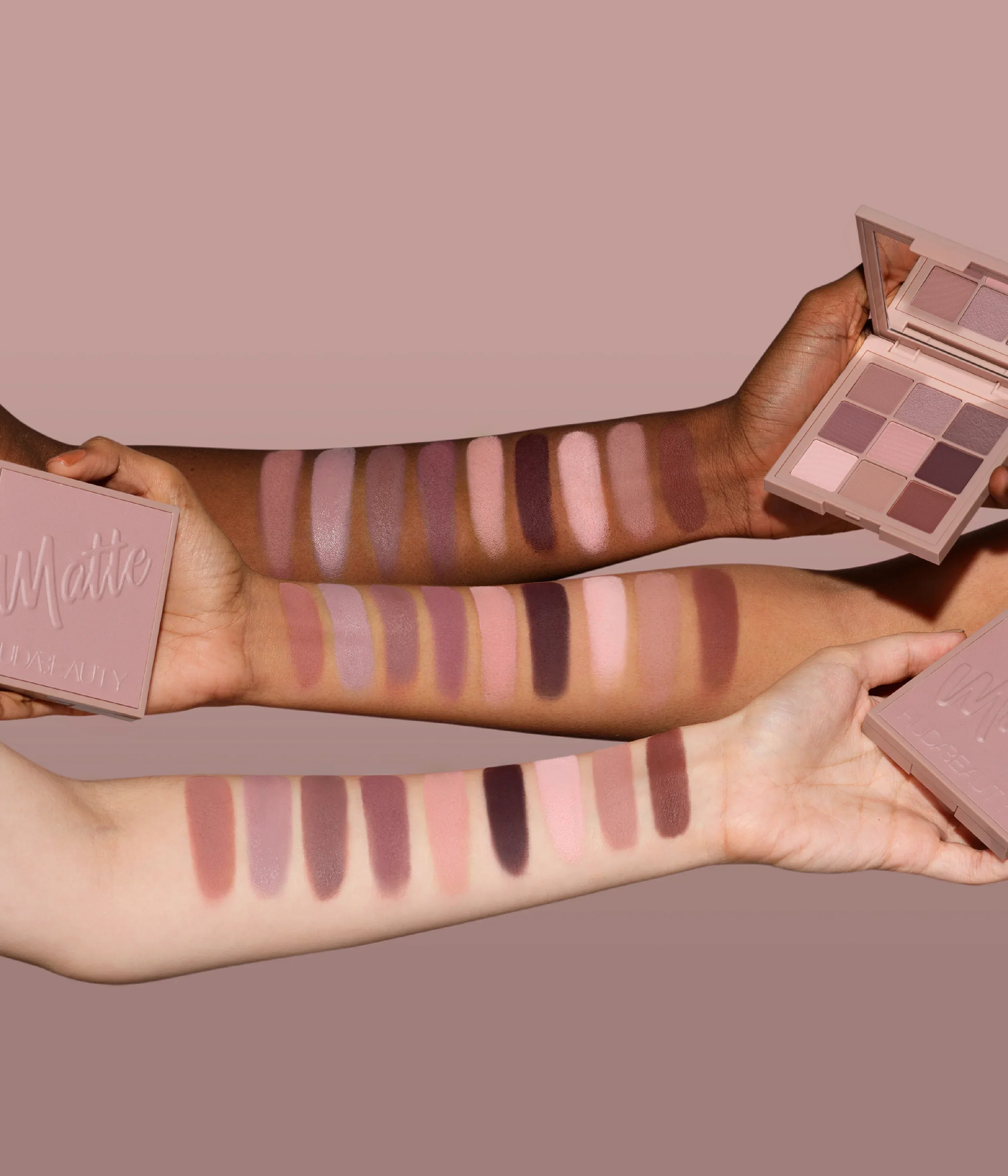 Matte Obsessions Eyeshadow Palette Huda Beauty — detalhe 5