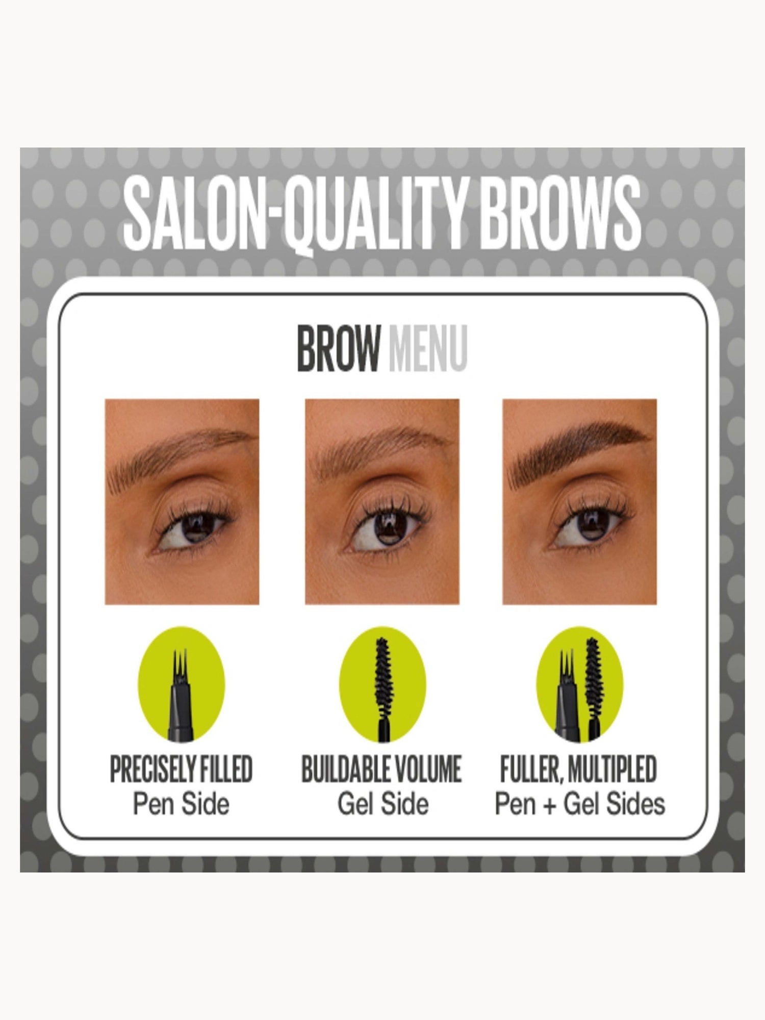 Maybelline Brow Inserts Brow Multiplying Tool (Various Shades) Maybelline — detalhe 9