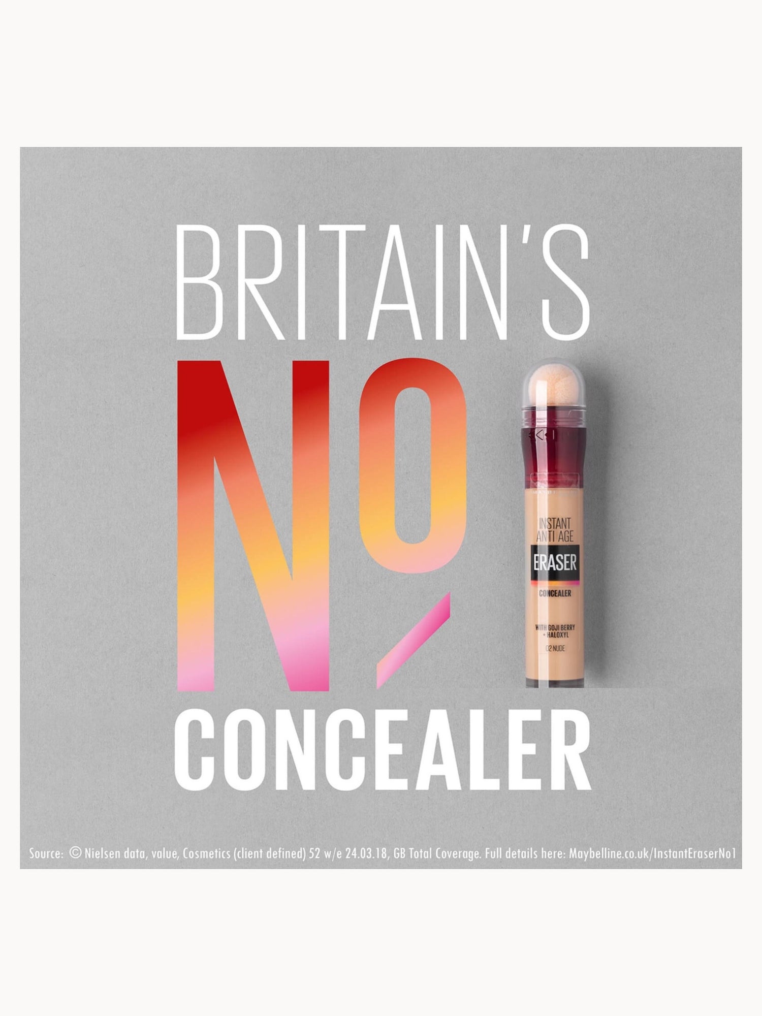 Maybelline Eraser Eye Concealer Light x 3 (Worth £29.97) Maybelline — detalhe 3