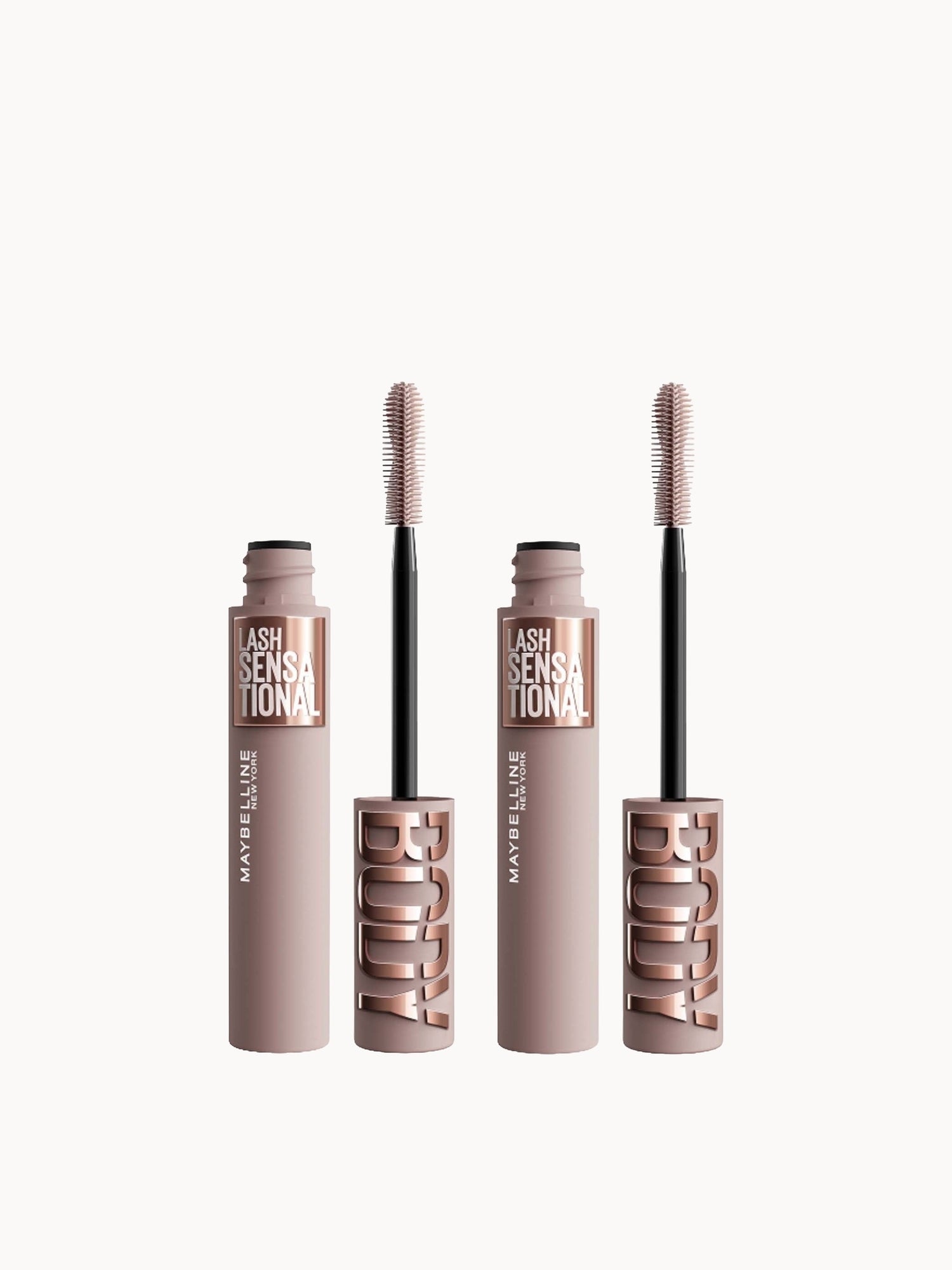 Maybelline Lash Sensational, Body Mascara Bundle Maybelline — textura e acabamento