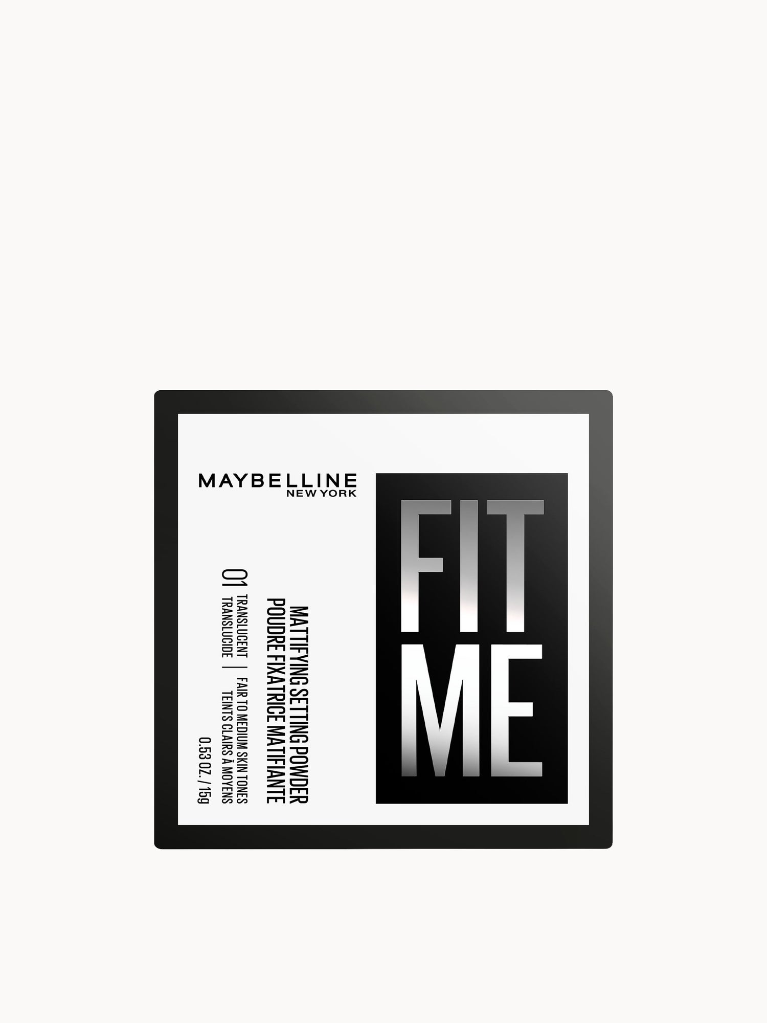 Maybelline New York Fit Me Loose Powder Loose Powder, Shade: Translucent (Various Shades) Maybelline — textura e acabamento