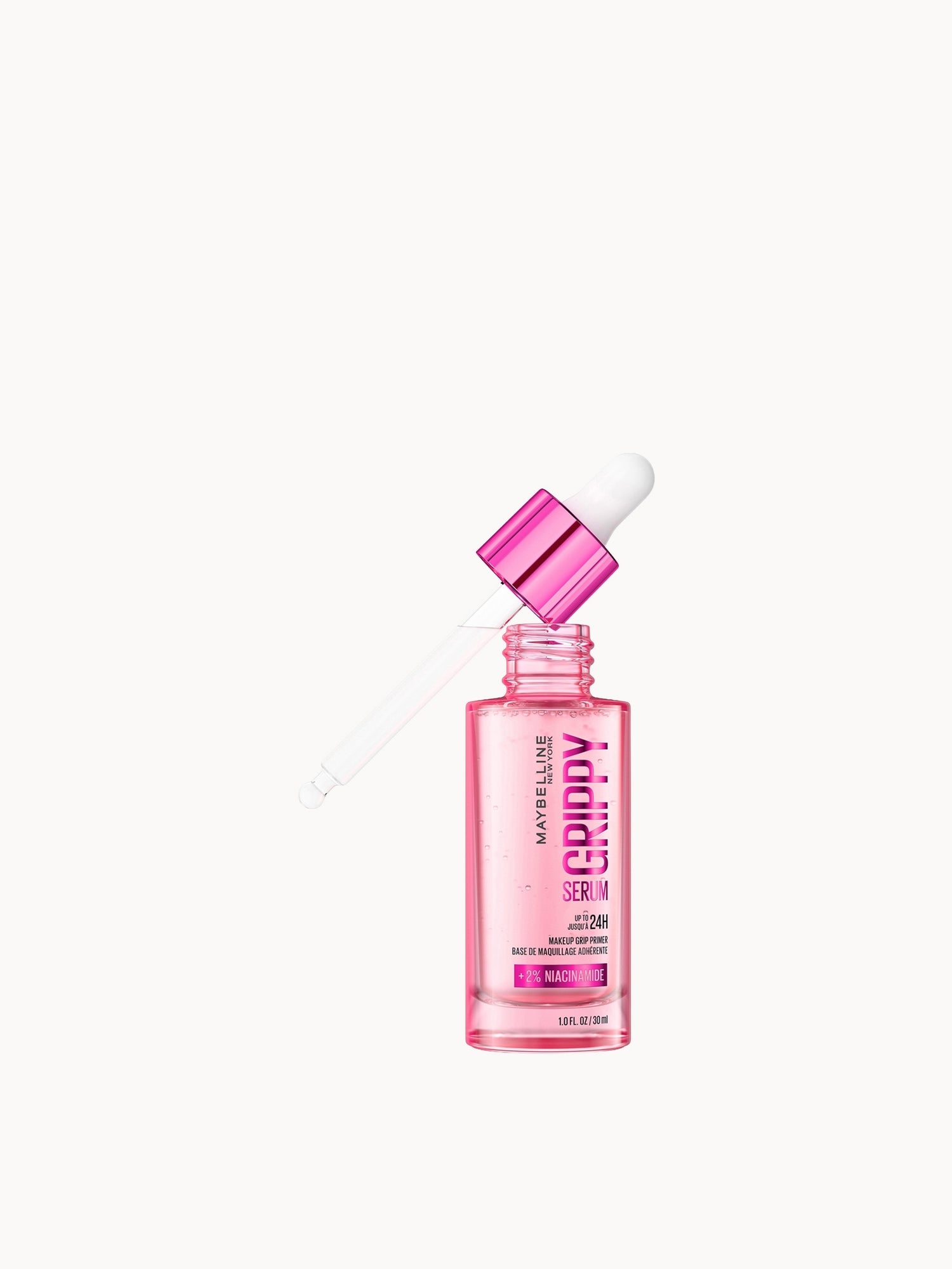 Maybelline New York Grippy Serum Makeup Primer (30ml) Maybelline — textura e acabamento