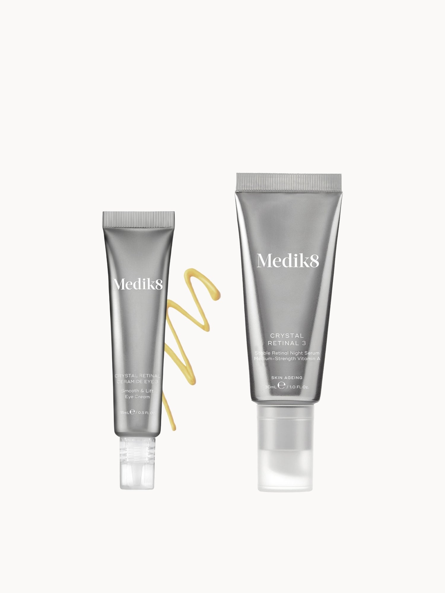 Medik8 Crystal Retinal Heroes 3 Bundle Medik8 — textura e acabamento