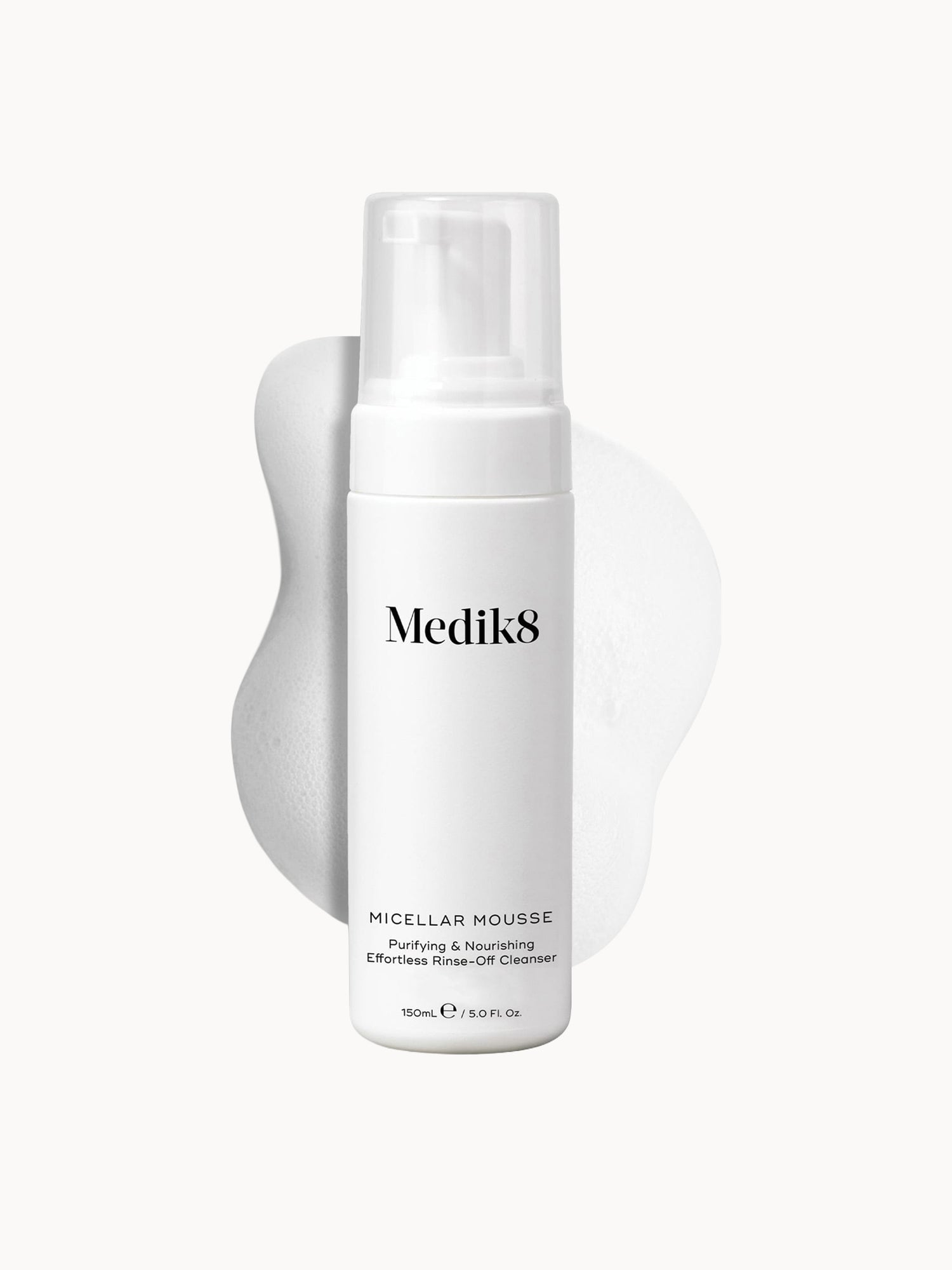 Medik8 Micellar Mousse 150ml Medik8 — textura e acabamento