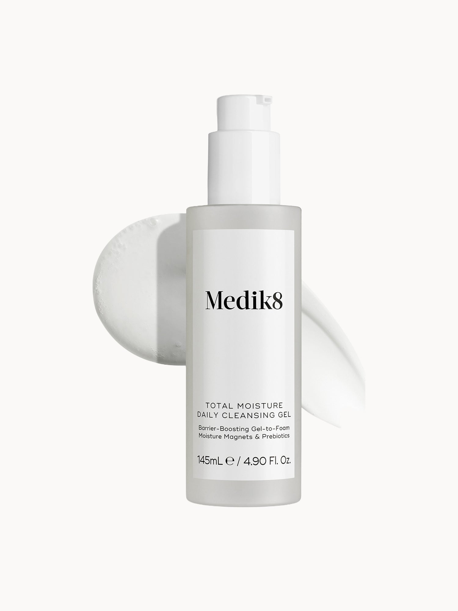 Medik8 Total Moisture Daily Cleansing Gel 145ml Medik8 — textura e acabamento