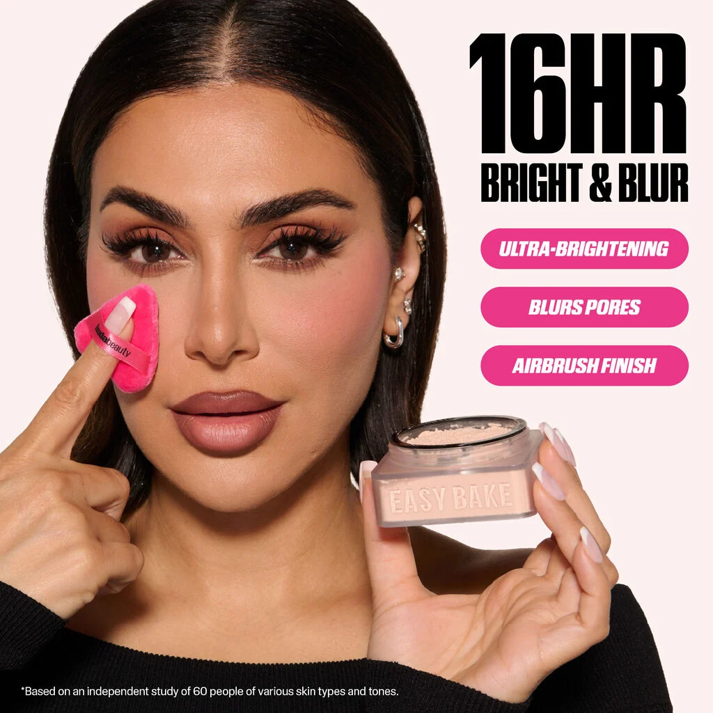 Mini Easy Bake Loose Baking & Setting Powder Huda Beauty — detalhe 6