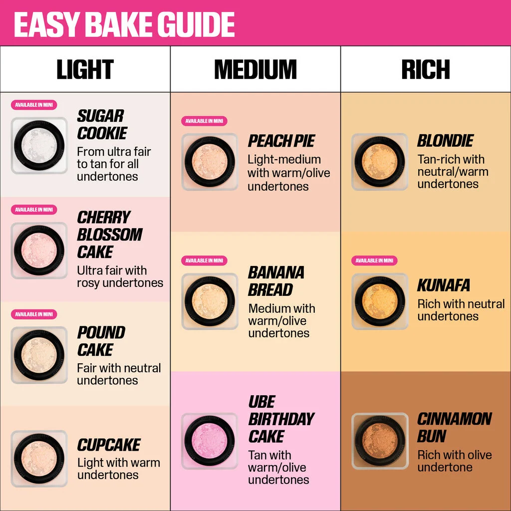 Mini Easy Bake Loose Baking & Setting Powder Huda Beauty — detalhe 7