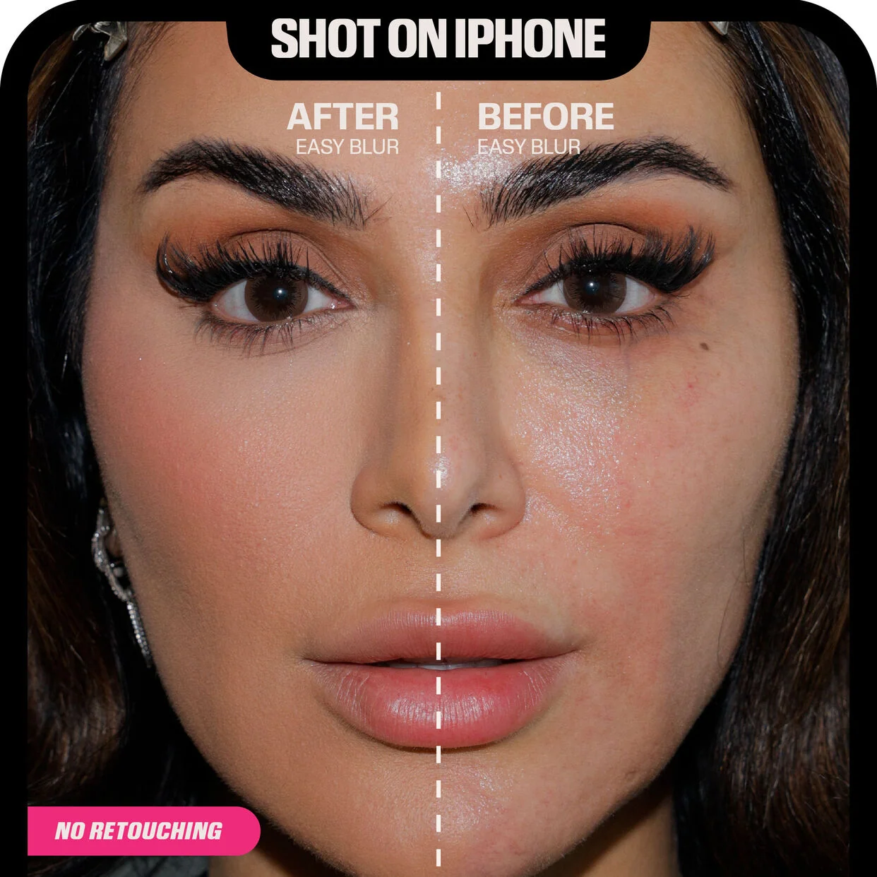 Mini Easy Blur Natural Airbrush Foundation with Niacinamide Huda Beauty — detalhe 5