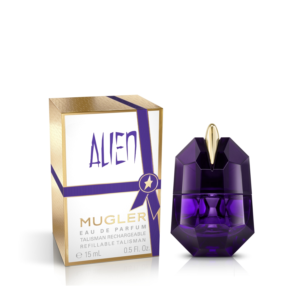 MUGLER Alien Refillable Eau de Parfum Mugler — textura e acabamento