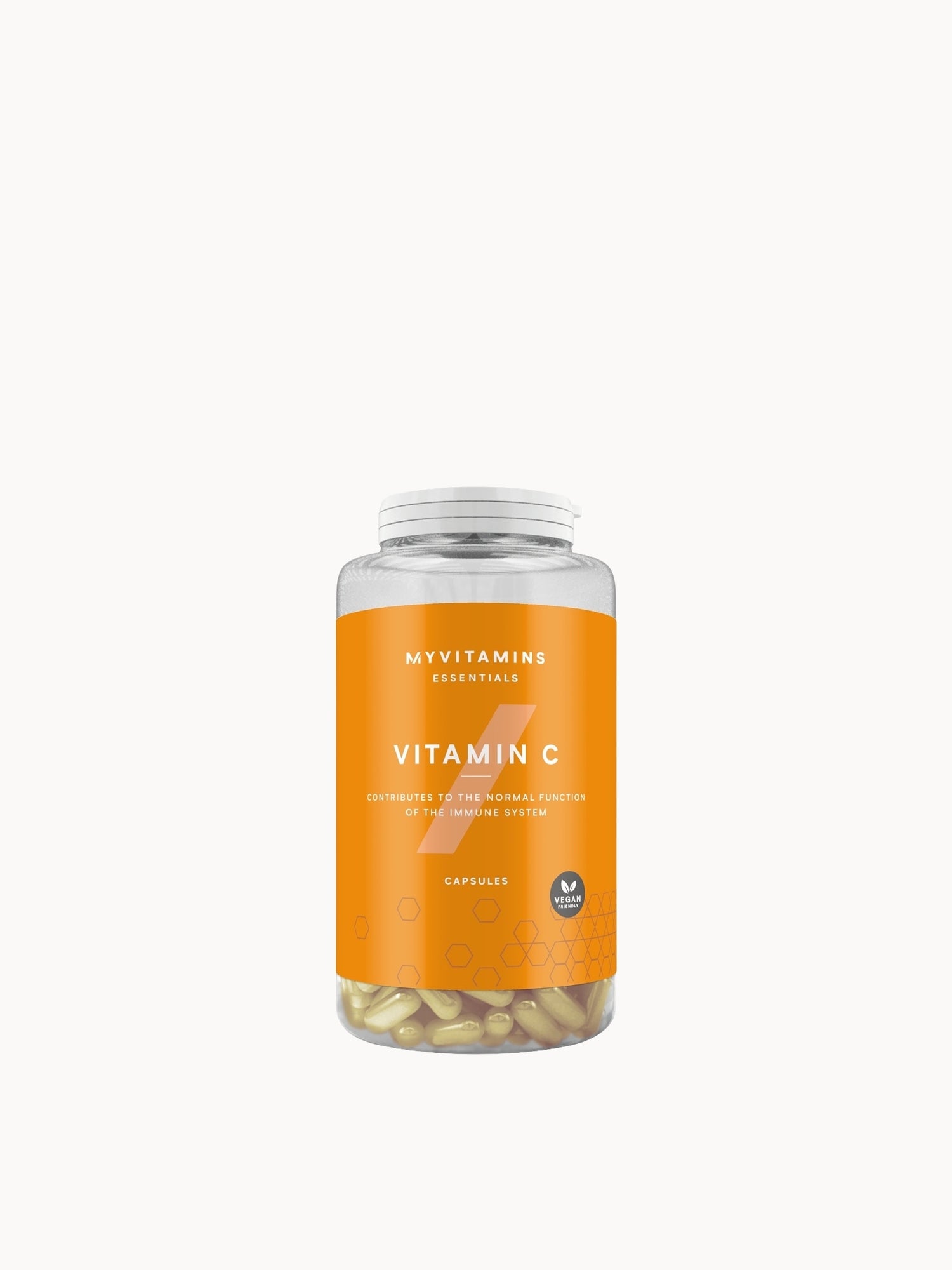 Myvitamins 1000mg Vitamin C Capsules Myvitamins — textura e acabamento