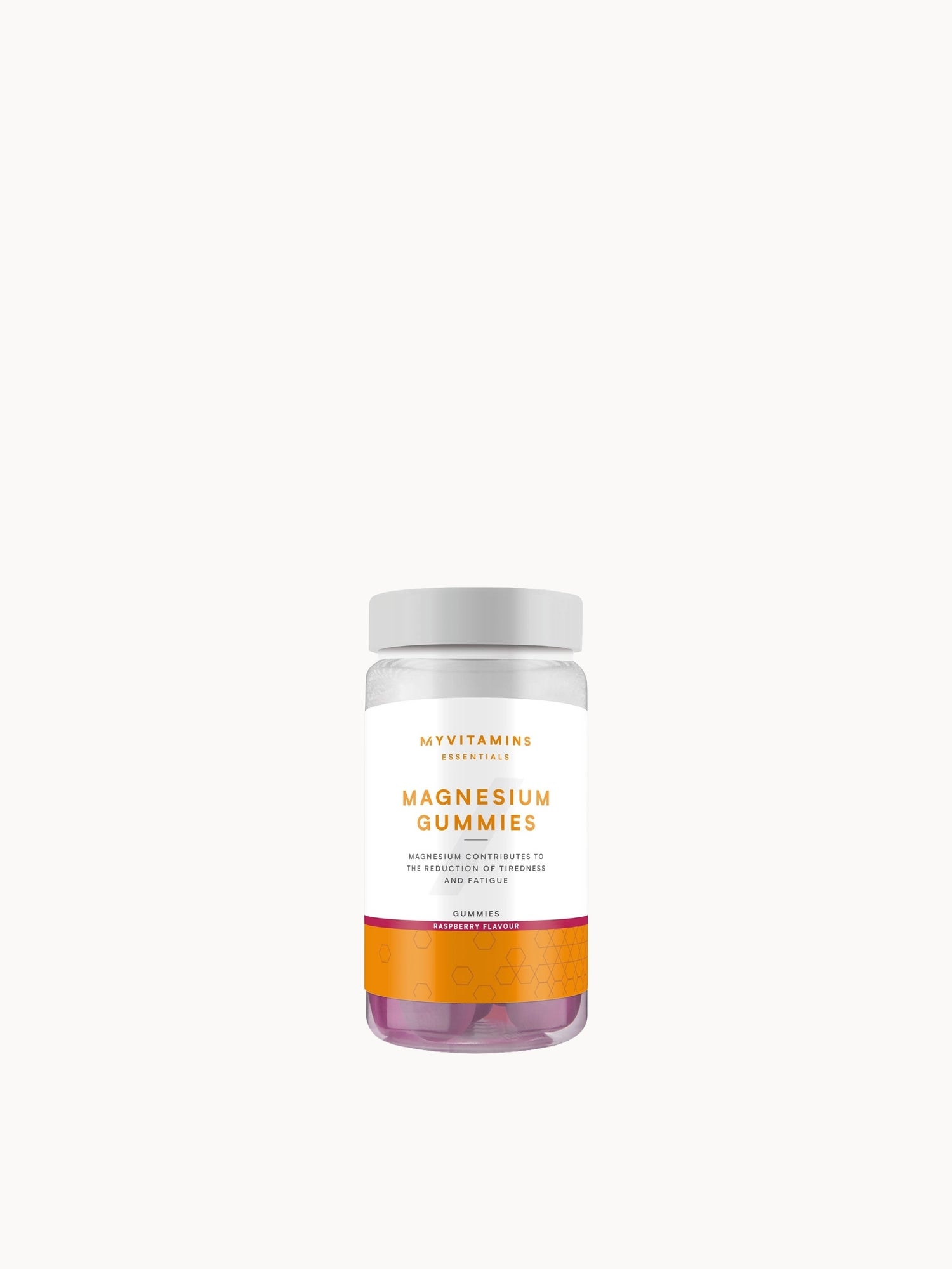 Myvitamins Magnesium Gummies Myvitamins — textura e acabamento