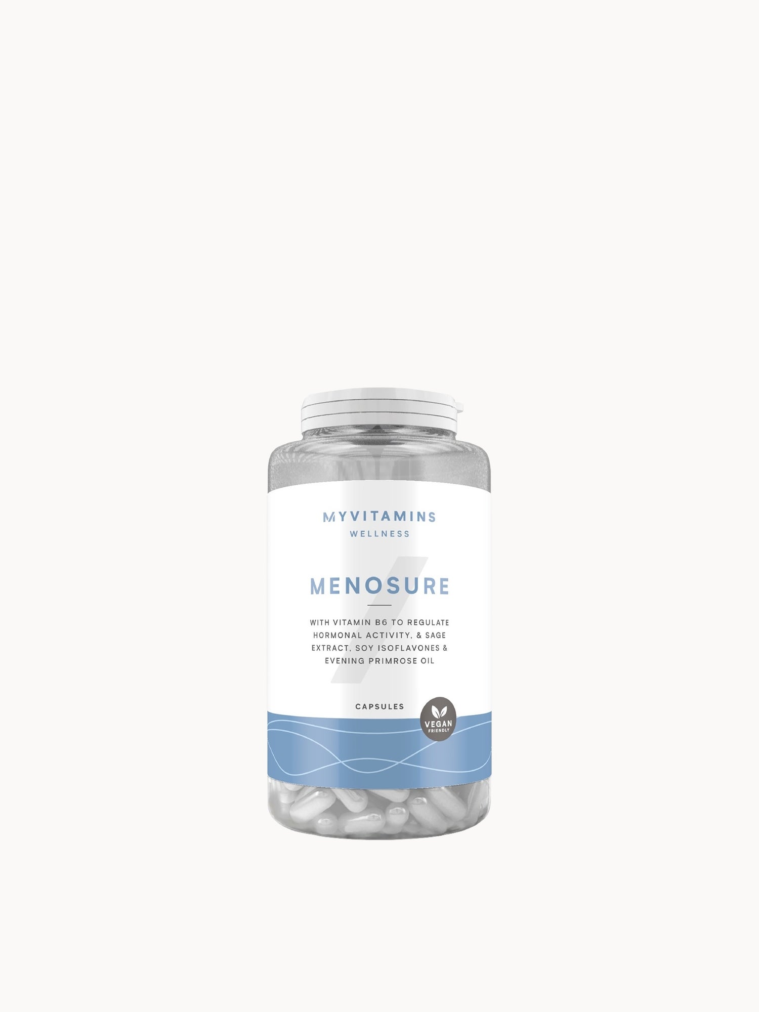 Myvitamins Menosure Capsules Myvitamins — textura e acabamento