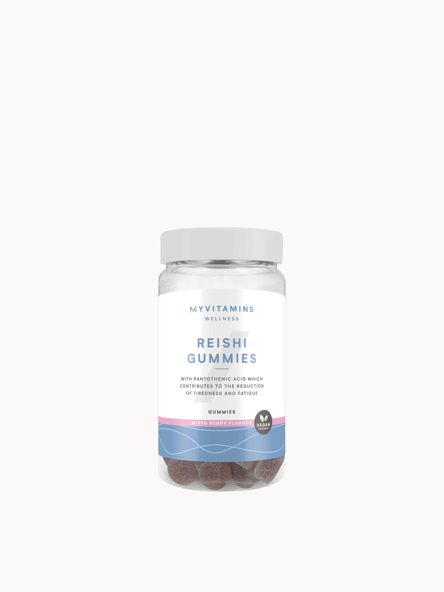 Myvitamins Mushroom Gummies Myvitamins — textura e acabamento