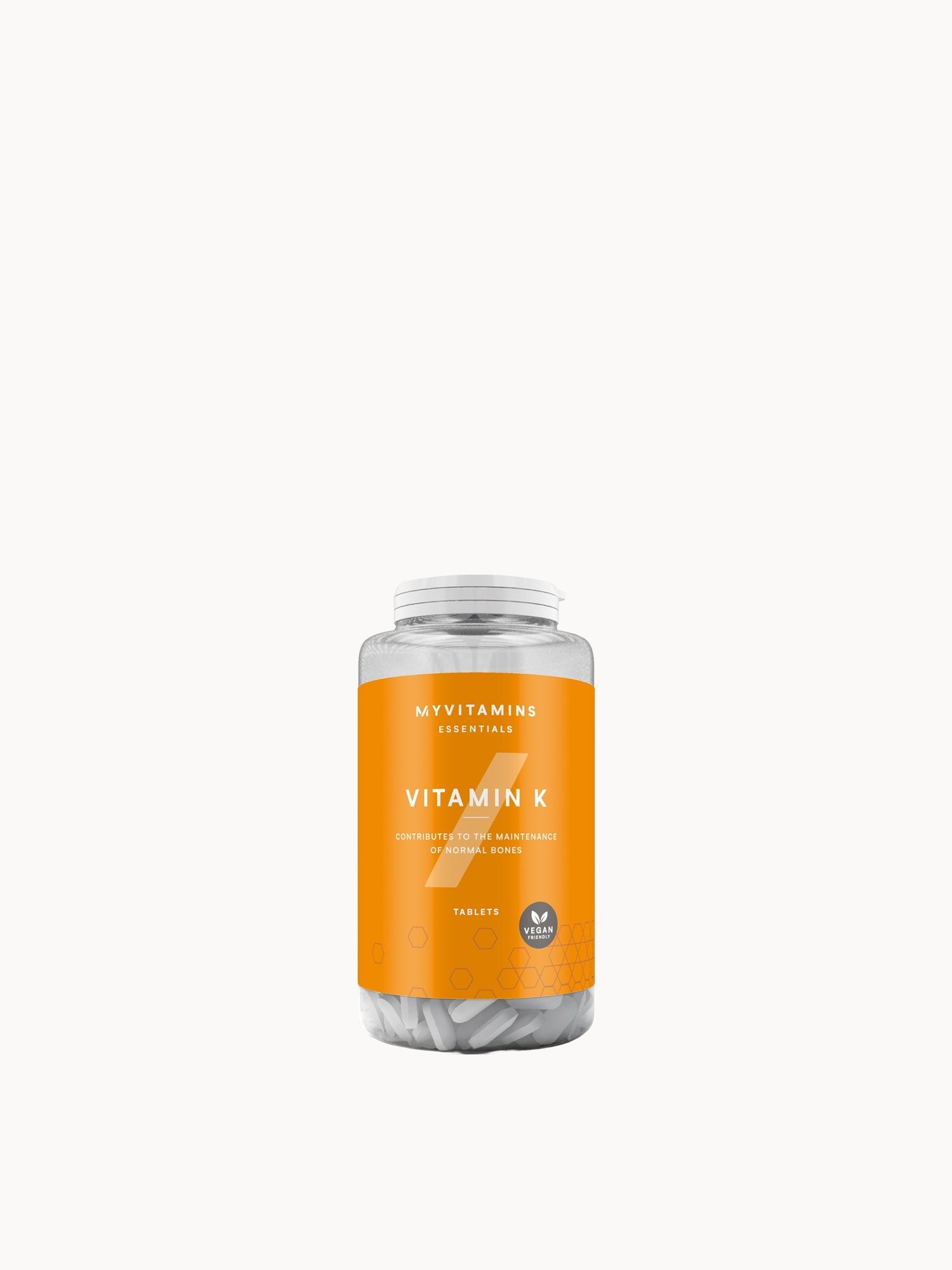 Myvitamins Vitamin K Myvitamins — textura e acabamento