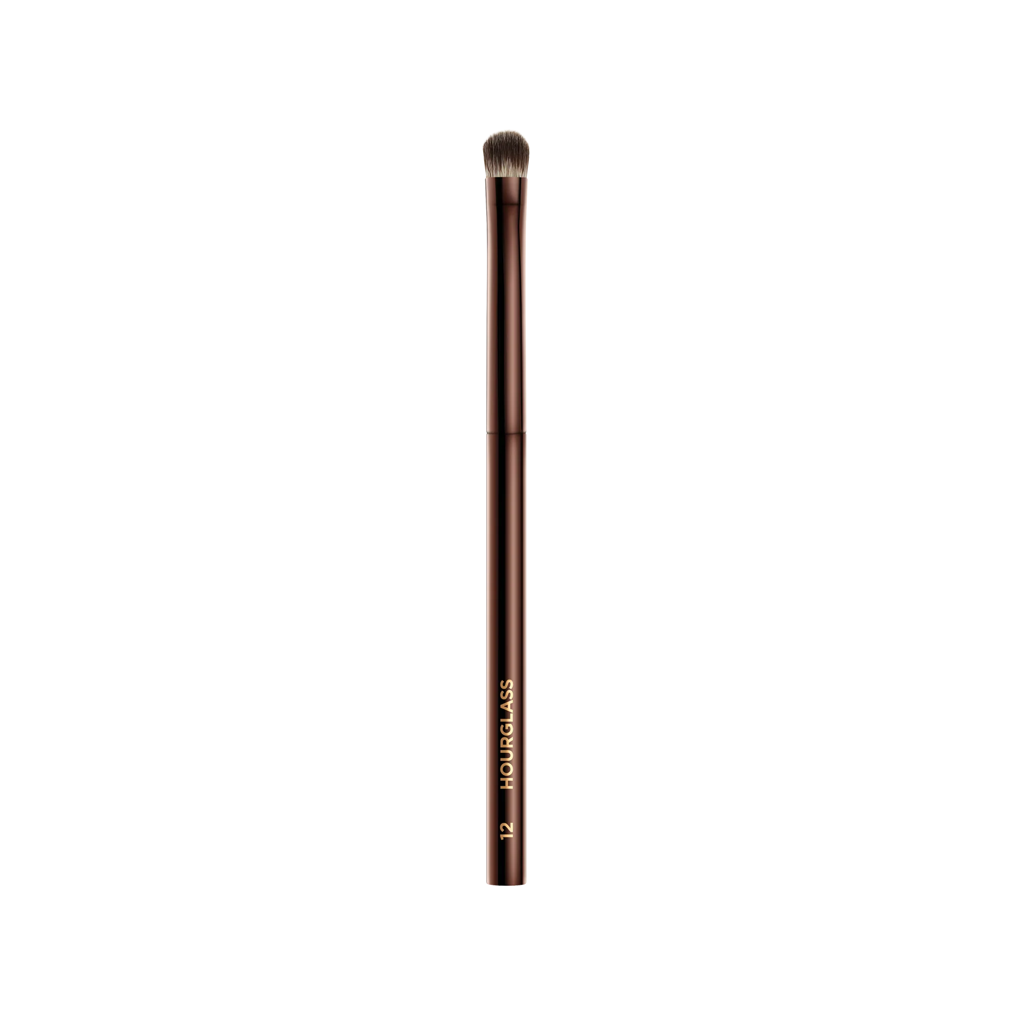 Nº 12 Beveled Shadow Brush Hourglass — textura e acabamento