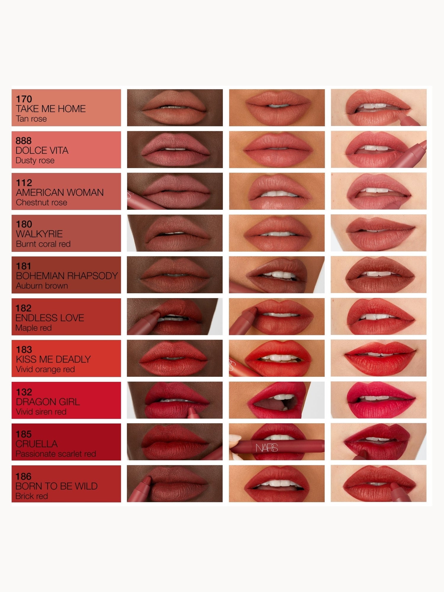 NARS Powermatte High Intensity Lip Pencil 2.6g (Various Shades) NARS — detalhe 4