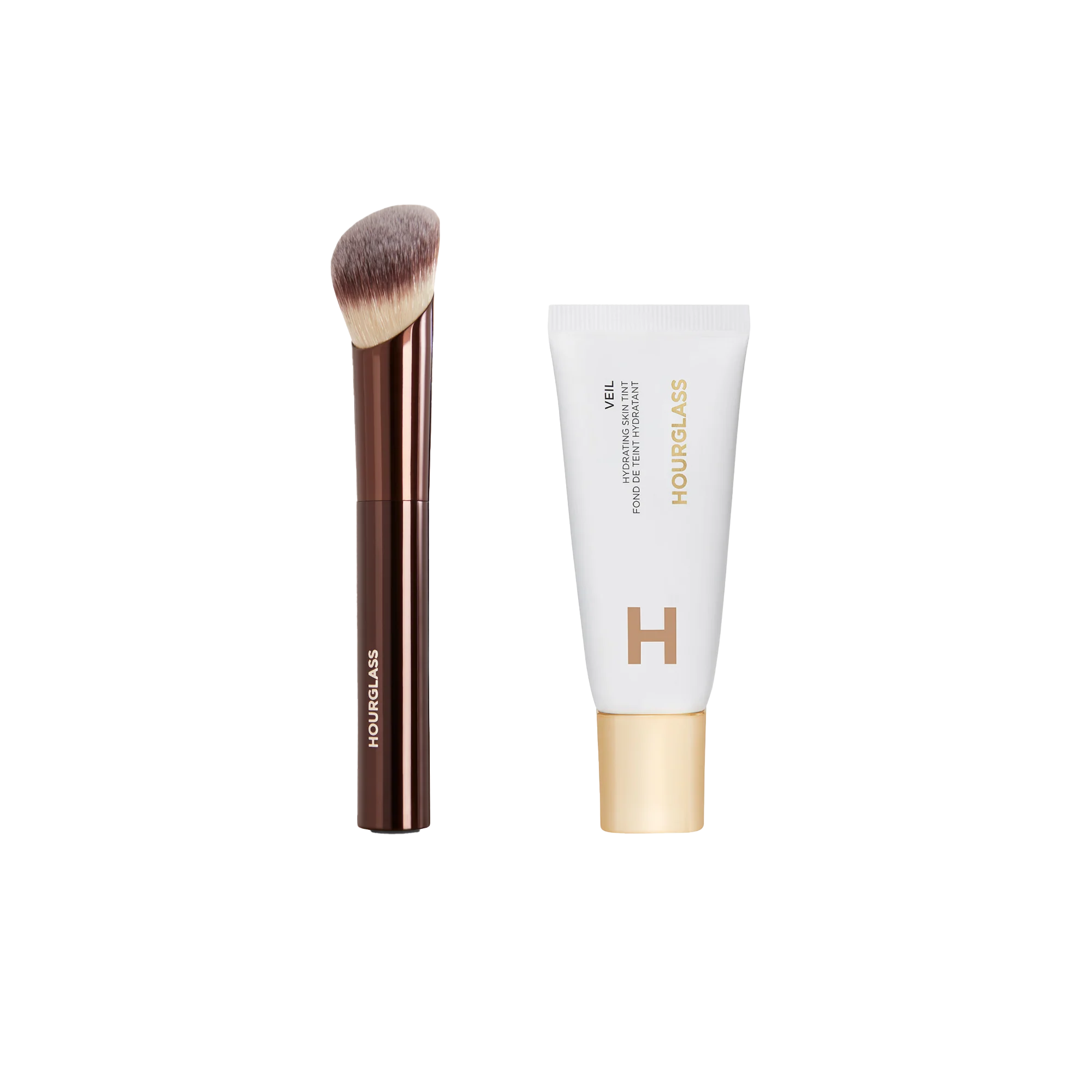 Natural Glow Duo Hourglass — textura e acabamento