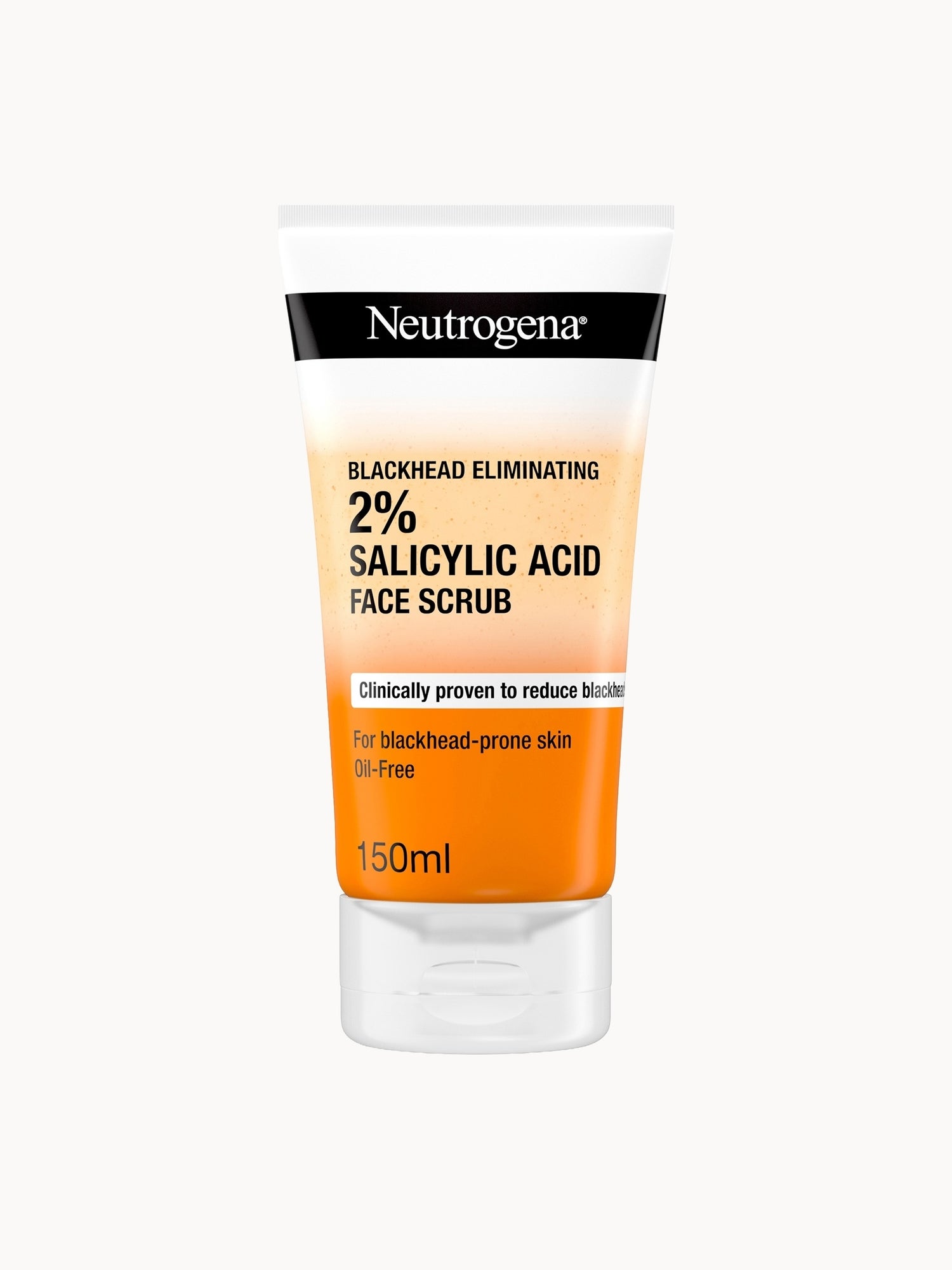 Neutrogena Blackhead Eliminating Facial Scrub 150ml Neutrogena — textura e acabamento