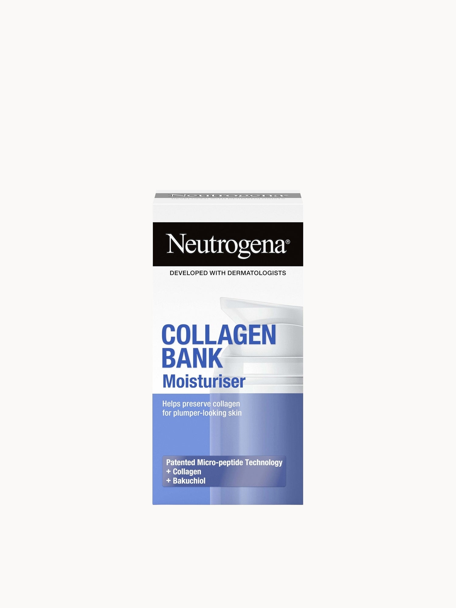 Neutrogena Collagen Bank Moisturiser 50ml Neutrogena — textura e acabamento