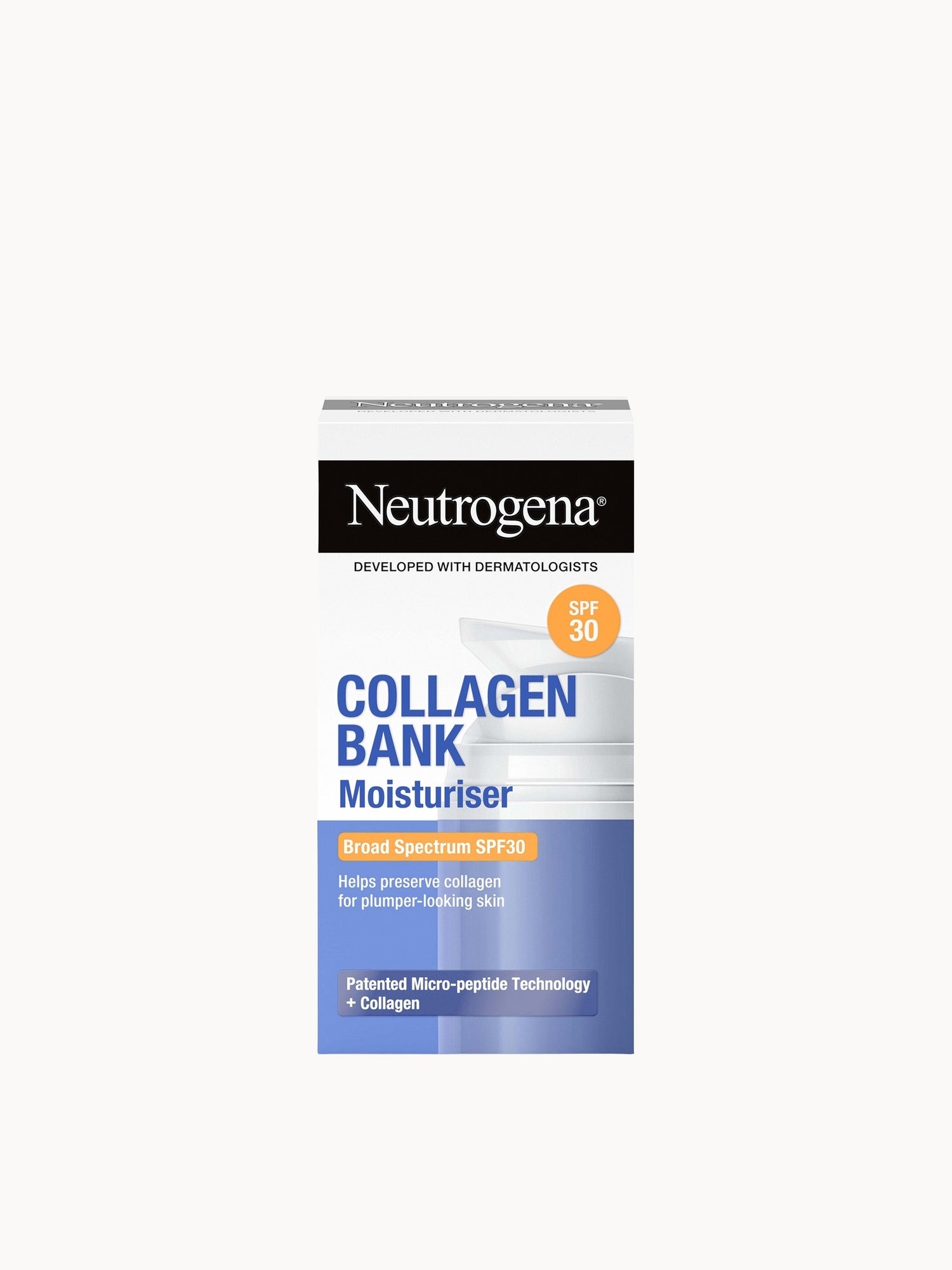 Neutrogena Collagen Bank SPF30 Moisturiser 50ml Neutrogena — textura e acabamento