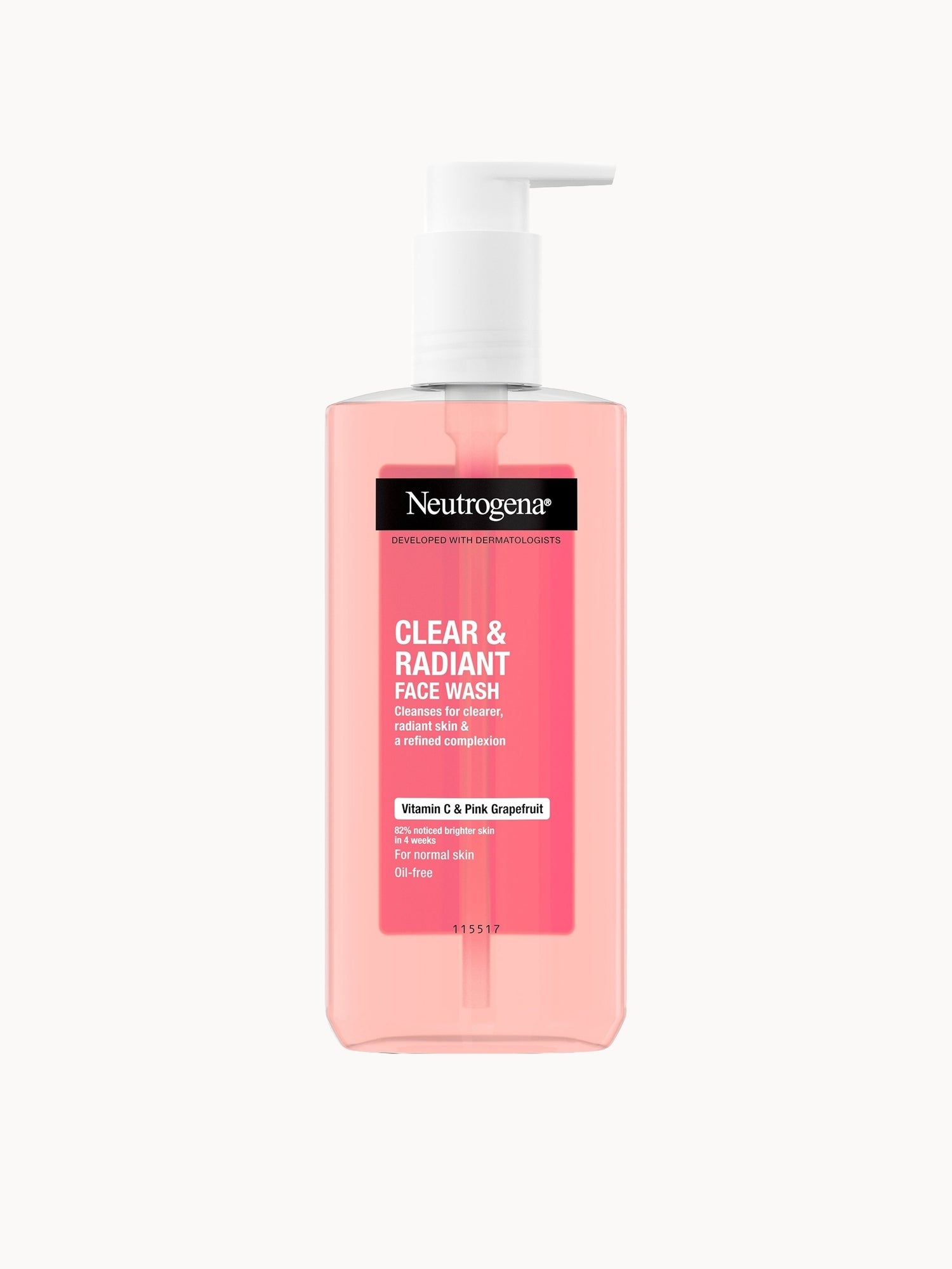 Neutrogena Refreshingly Clear Facial Wash 200ml Neutrogena — textura e acabamento