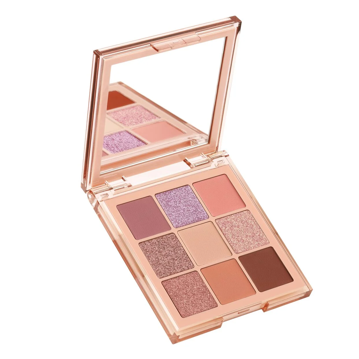 NUDE Obsessions Eyeshadow Palette Huda Beauty — textura e acabamento