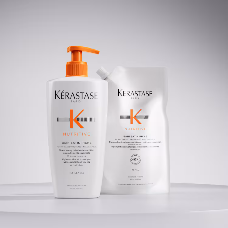 Nutritive Bain Satin Riche - Champú Recargable Cabello Muy Seco