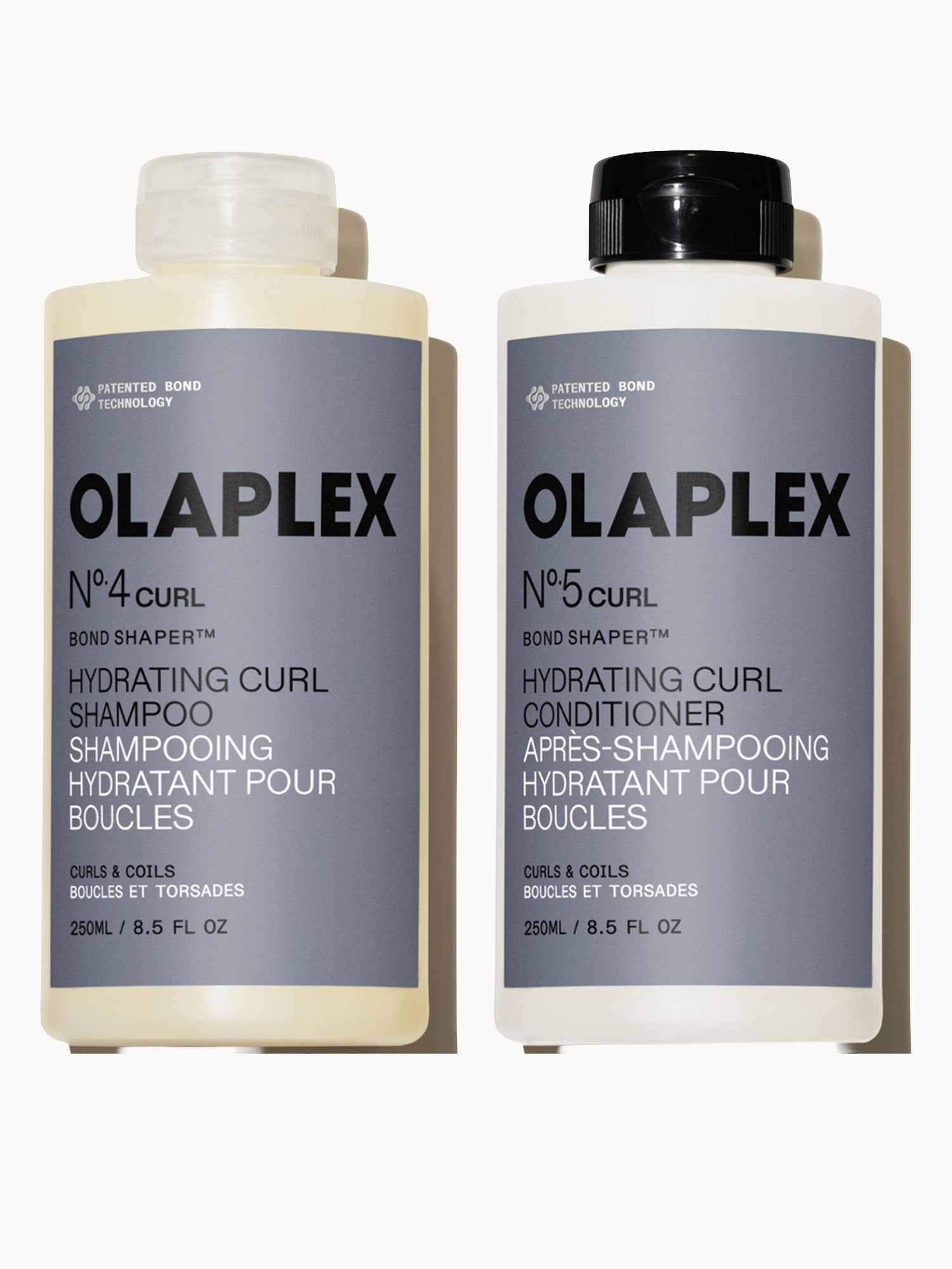 Olaplex Curl Hydrating Curl Shampoo and Conditioner Olaplex — textura e acabamento