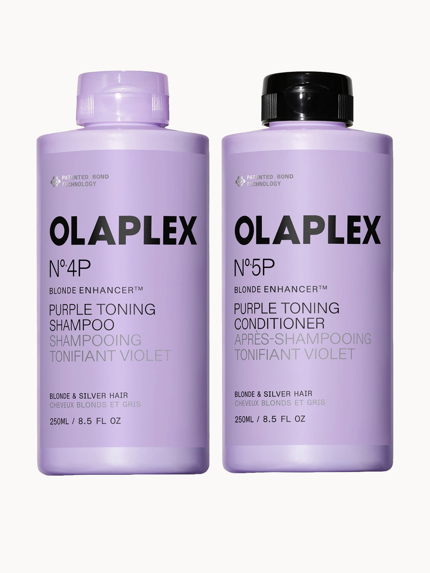 Olaplex No. 4P Shampoo & 5P Conditioner Blonde Bundle 250ml Olaplex — textura e acabamento