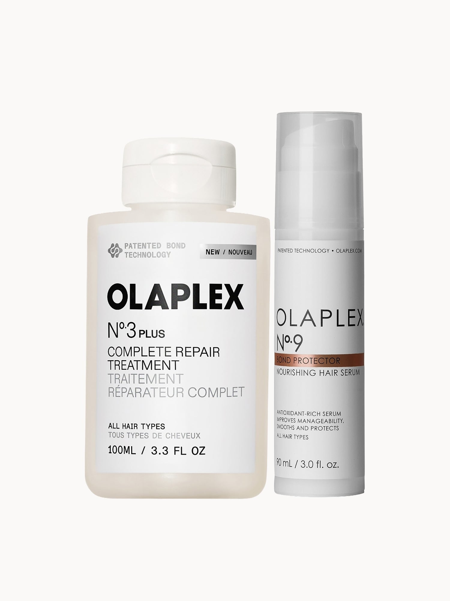 Olaplex The Anti-Damage Duo Olaplex — textura e acabamento