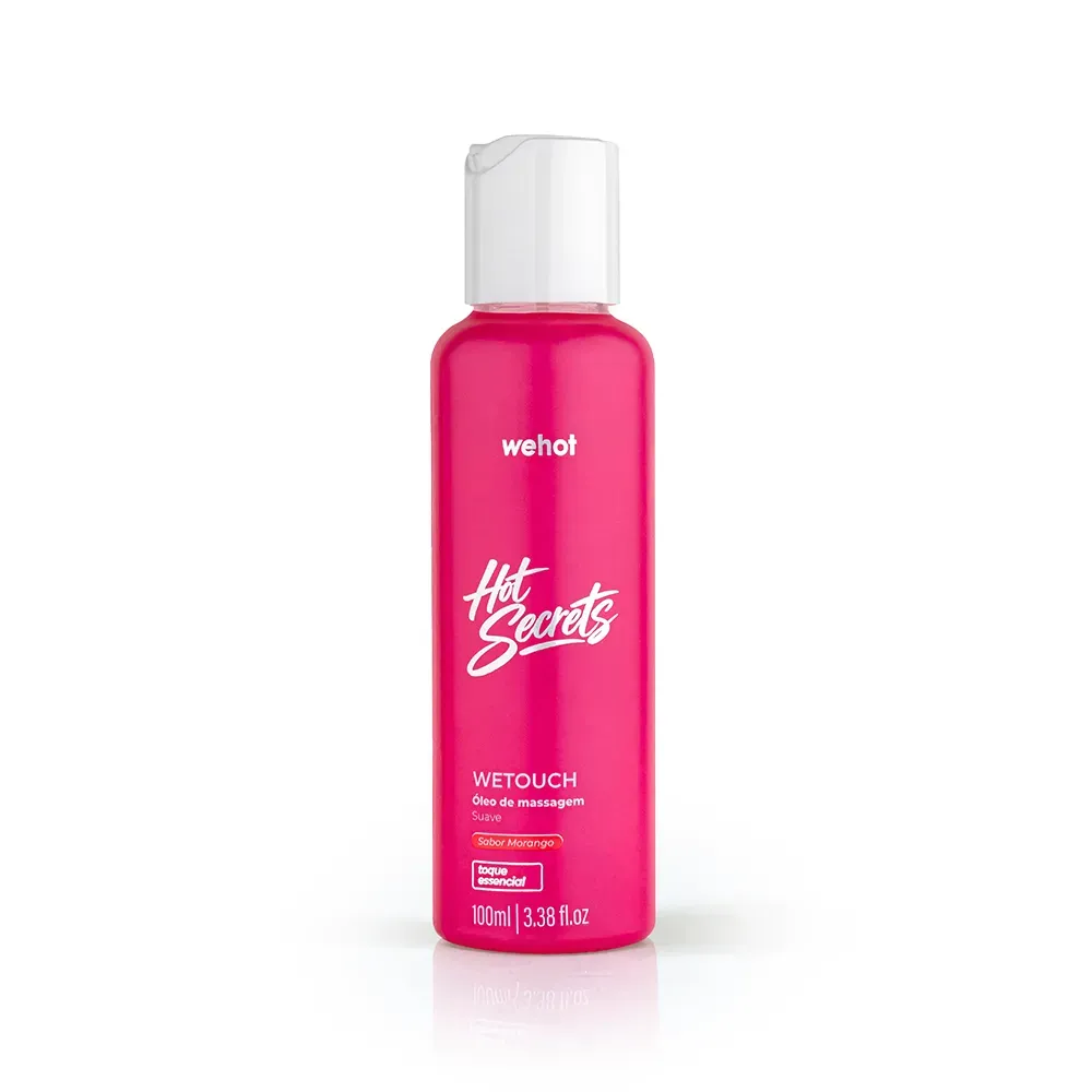 Foto de Óleo de Massagem Corporal Morango 100ml Wepink Wehot disponível em Luanda, Angola - Encomenda Online