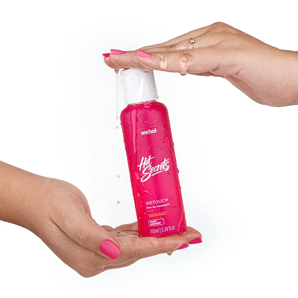 Detalhes de Óleo de Massagem Corporal Morango 100ml Wepink Wehot para entrega em Luanda, Angola - Seth