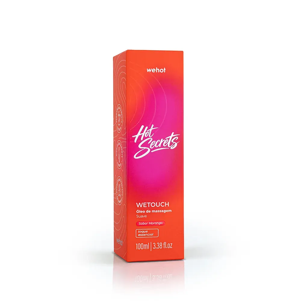 Comprar Óleo de Massagem Corporal Morango 100ml Wepink Wehot em Luanda, Angola - Loja Oficial Seth