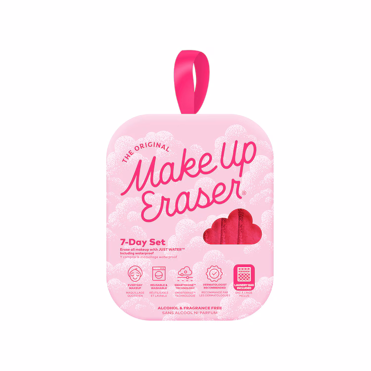 Original Pink 7-Day Set - Set de Toallitas Desmaquillantes Reutilizables