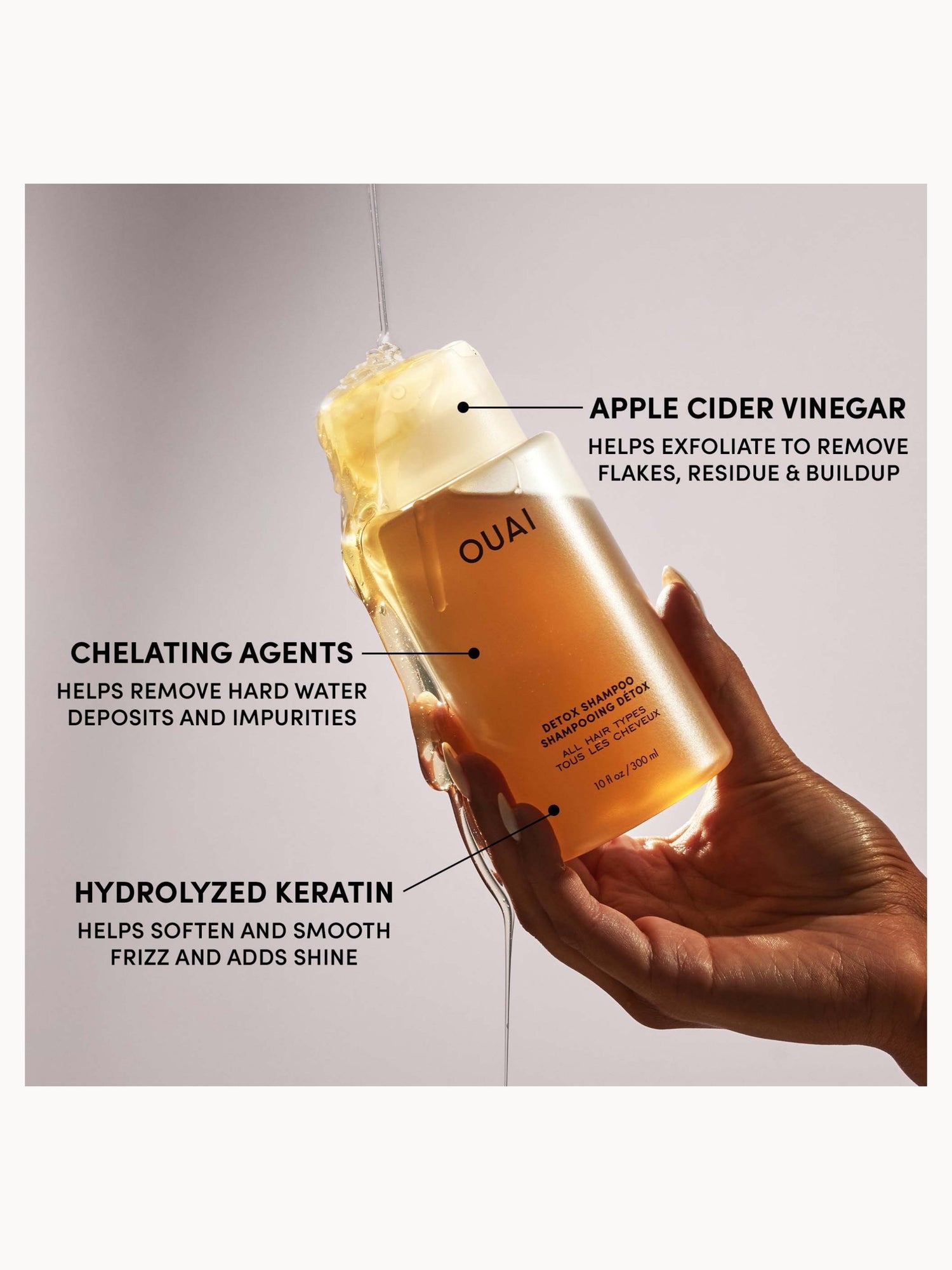OUAI Detox Shampoo 300ml OUAI — detalhe 9