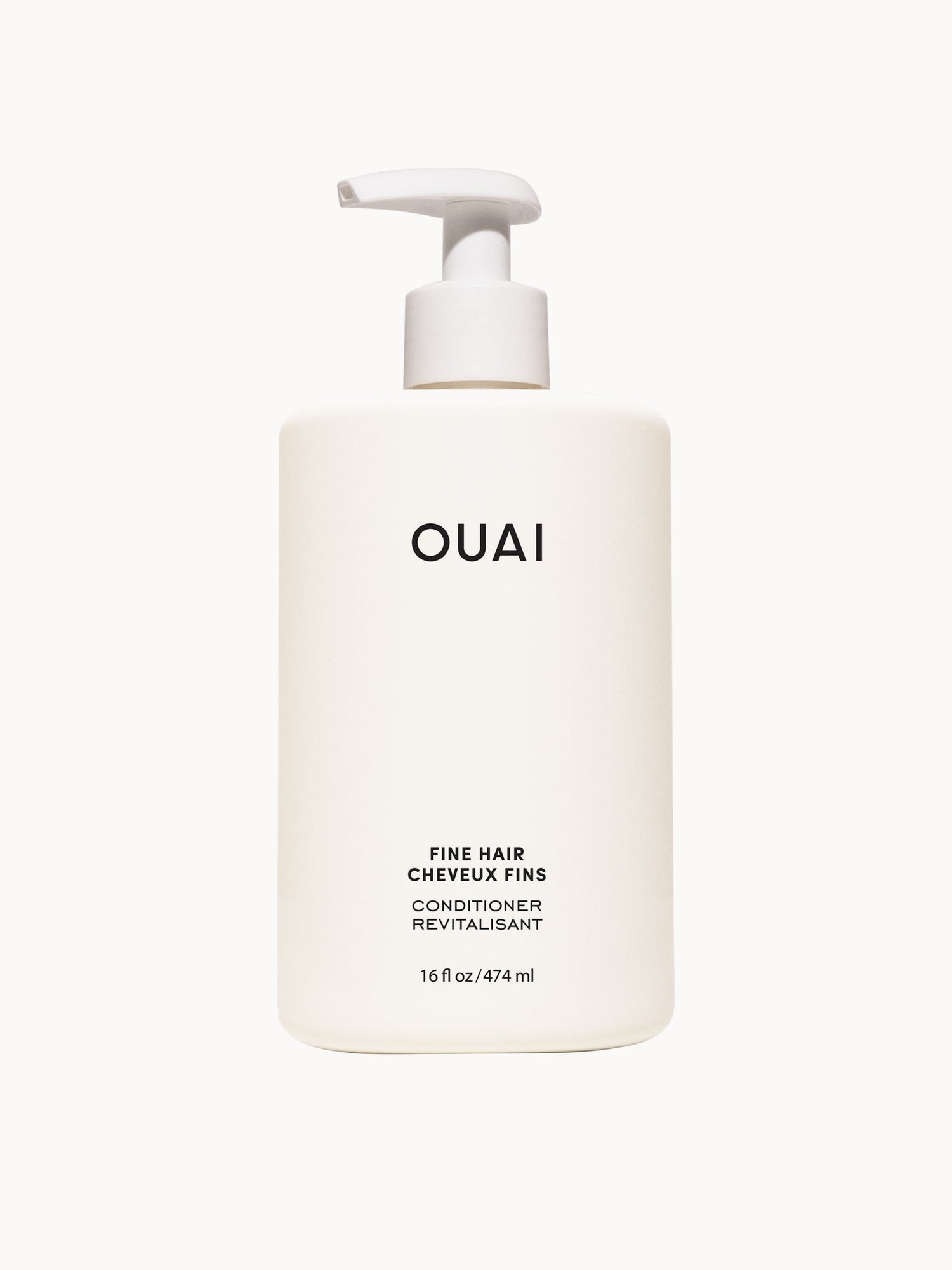 OUAI Fine Conditioner with Pump - Jumbo Size OUAI — textura e acabamento