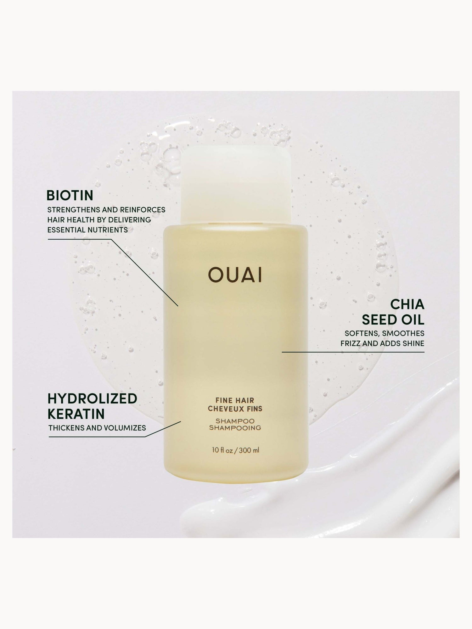 OUAI Fine Hair Shampoo Refill 946ml OUAI — detalhe 5
