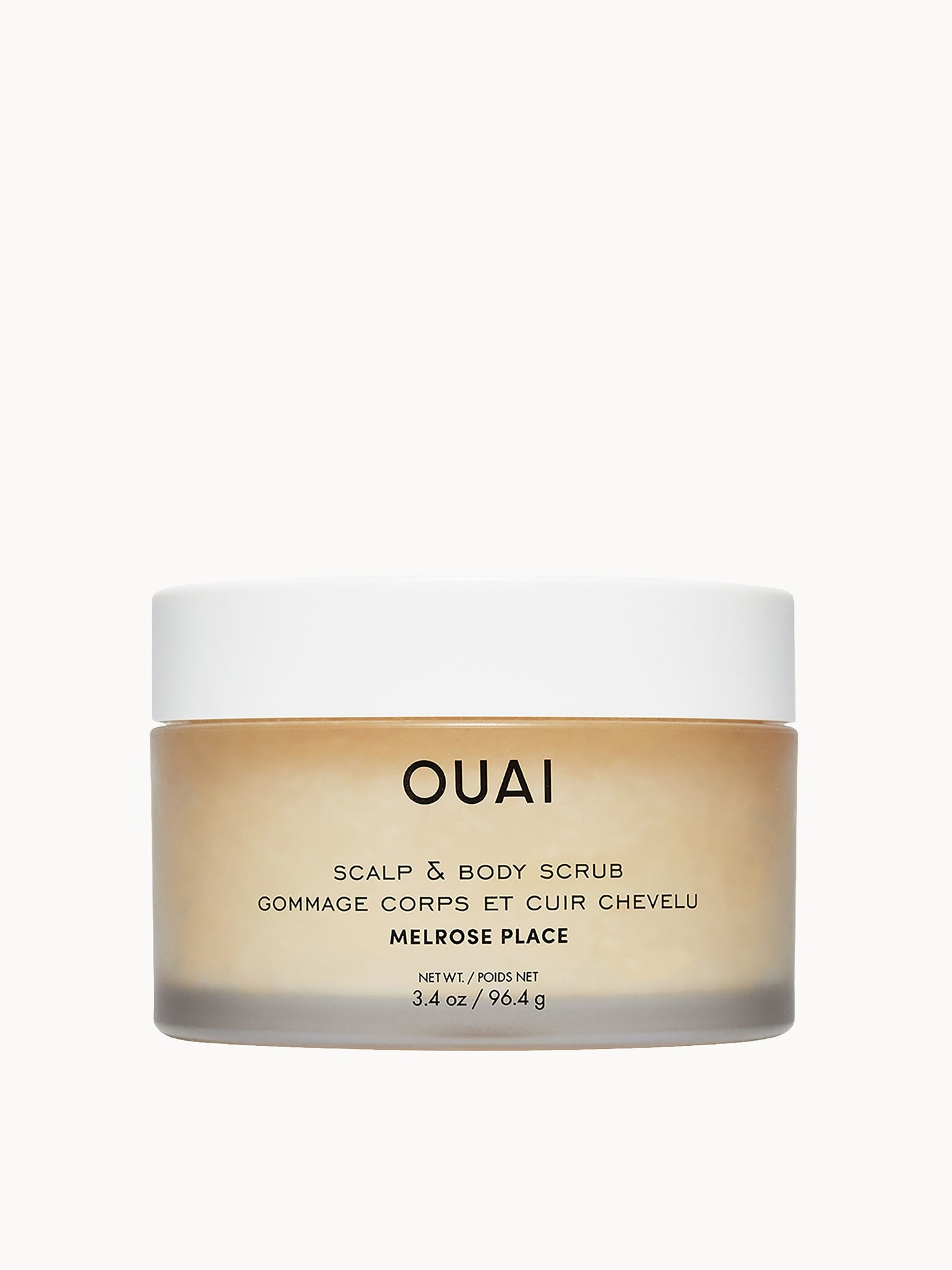 OUAI Scalp & Body Scrub OUAI — textura e acabamento